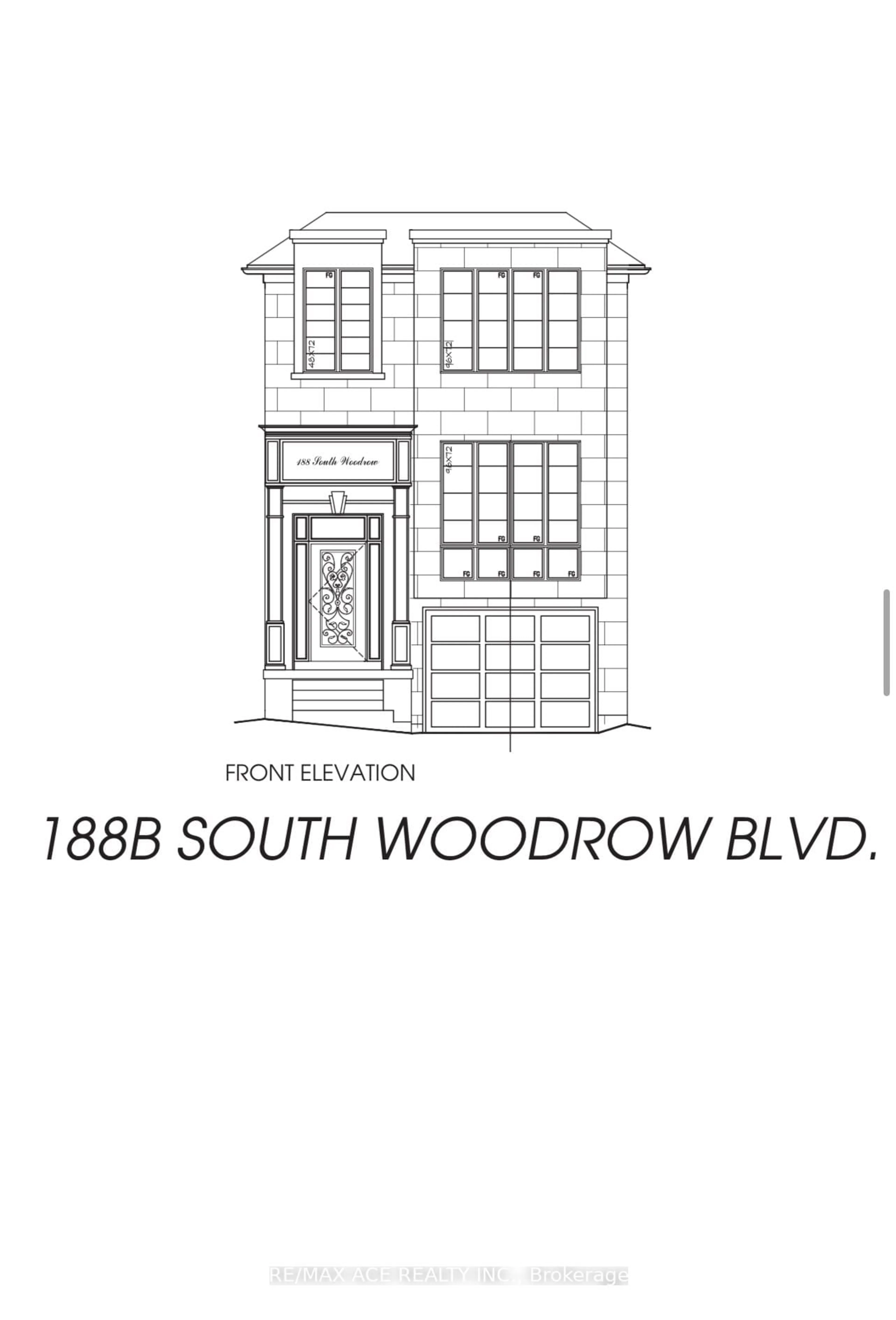 Floor plan for 188 South Woodrow Blvd, Toronto Ontario M1N 3L9