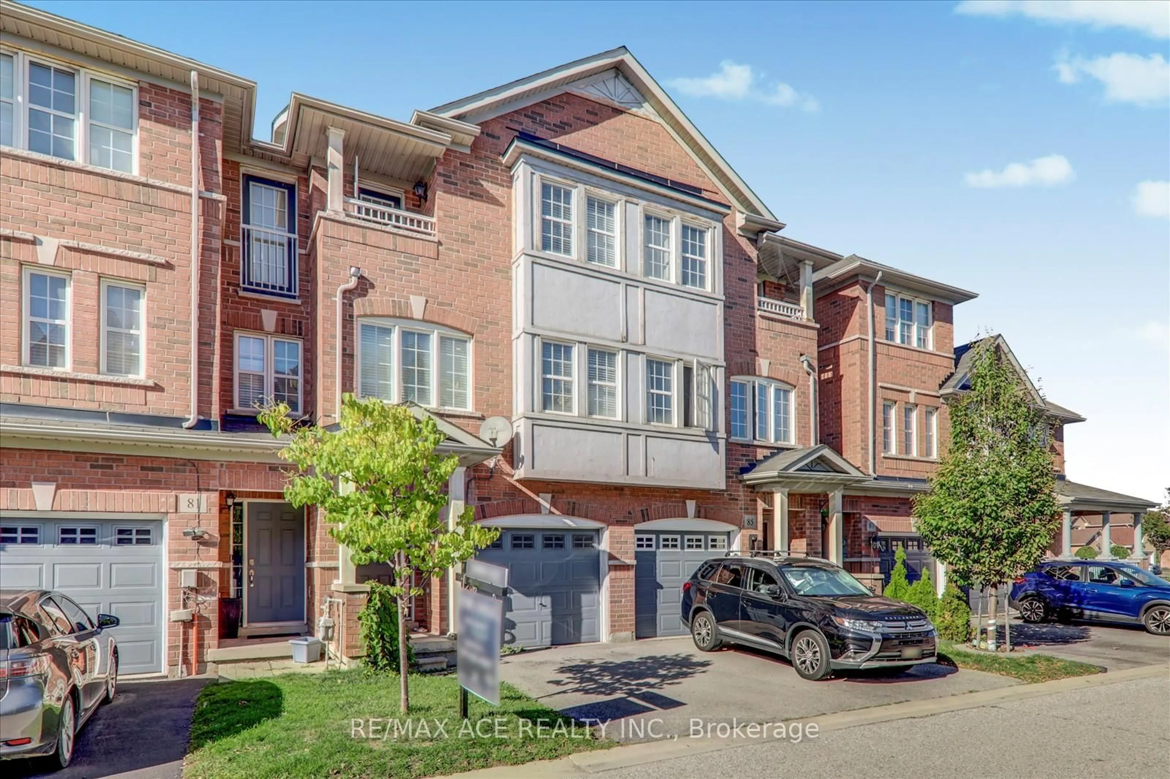 Home with brick exterior material, street for 83 Huxtable Lane, Toronto Ontario M1B 0A4