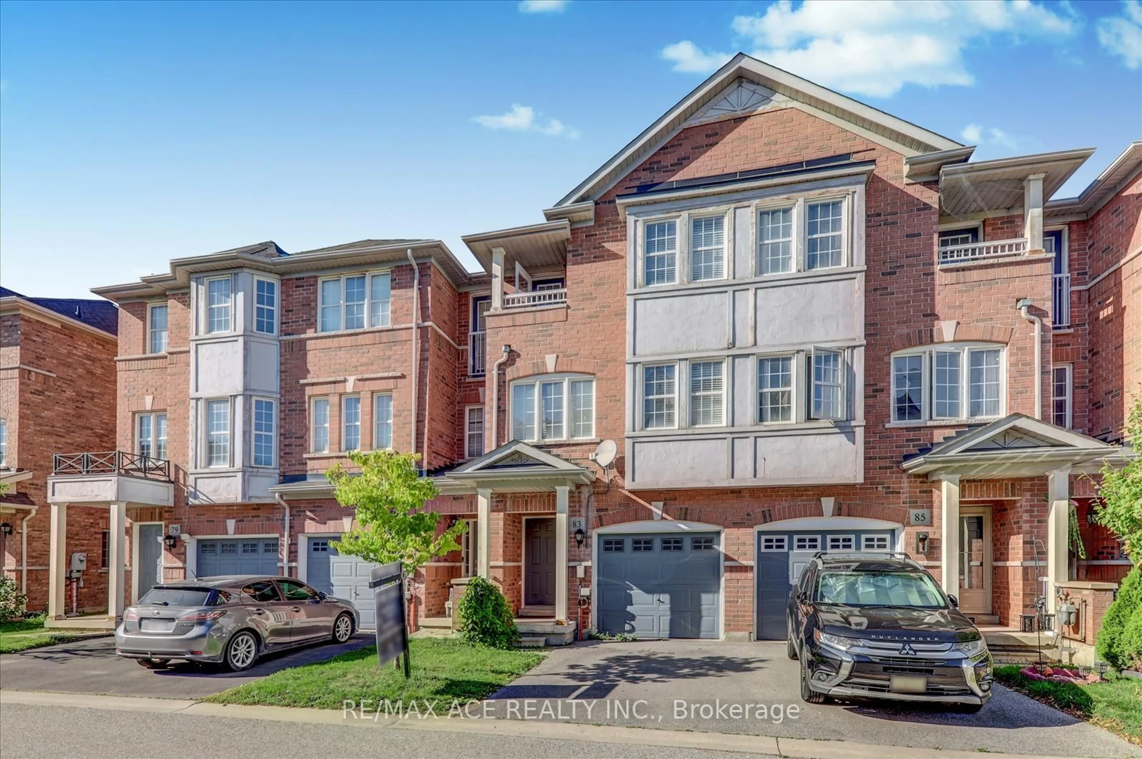 Home with brick exterior material, street for 83 Huxtable Lane, Toronto Ontario M1B 0A4