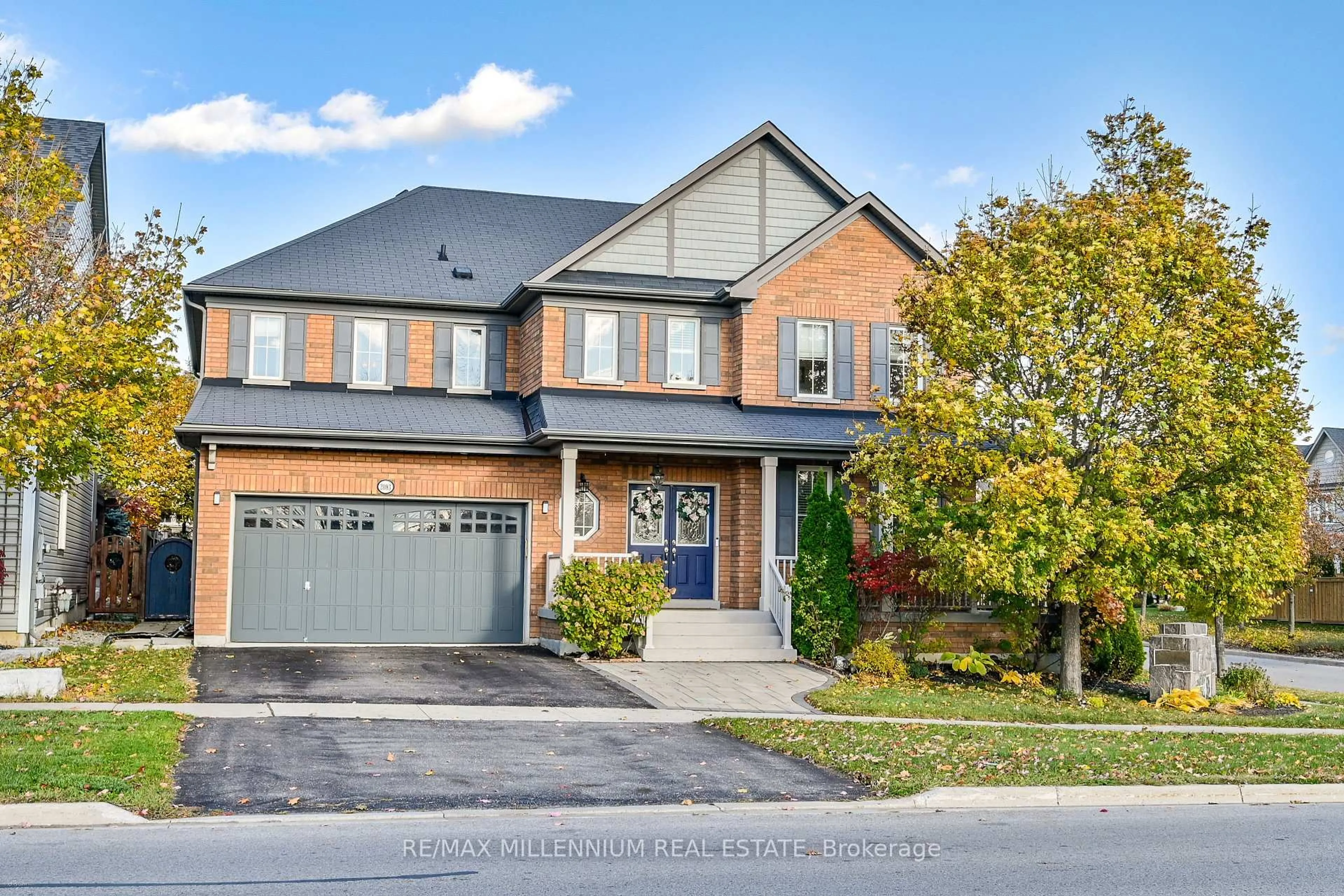 Home with brick exterior material, street for 2083 Bridle Rd, Oshawa Ontario L1L 0A5