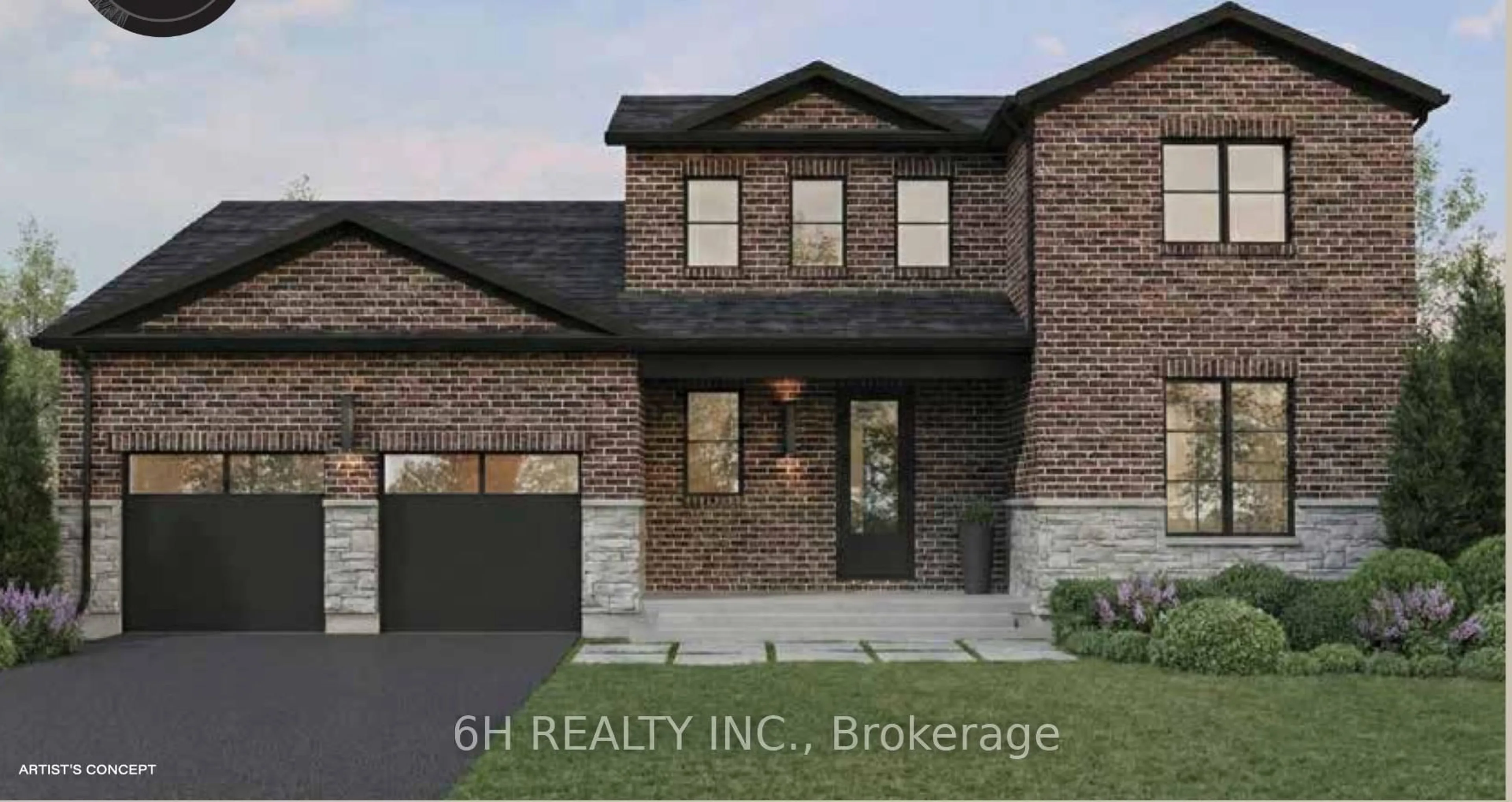 Home with brick exterior material, building for 691 Reach St #Lot 17, Scugog Ontario L9L 1B2