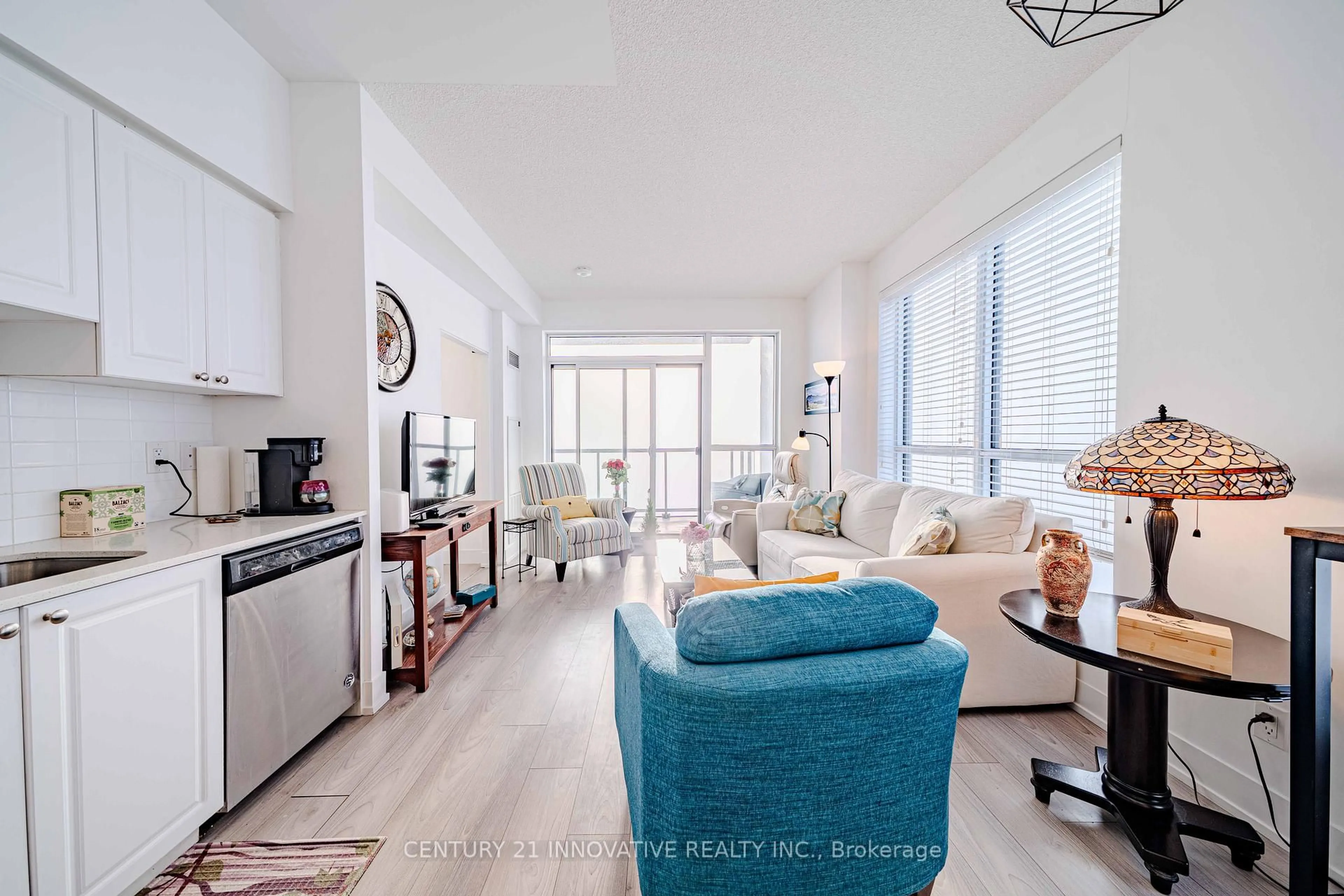 Living room with furniture, unknown for 1255 Bayly St #2207, Pickering Ontario L1W 0B6