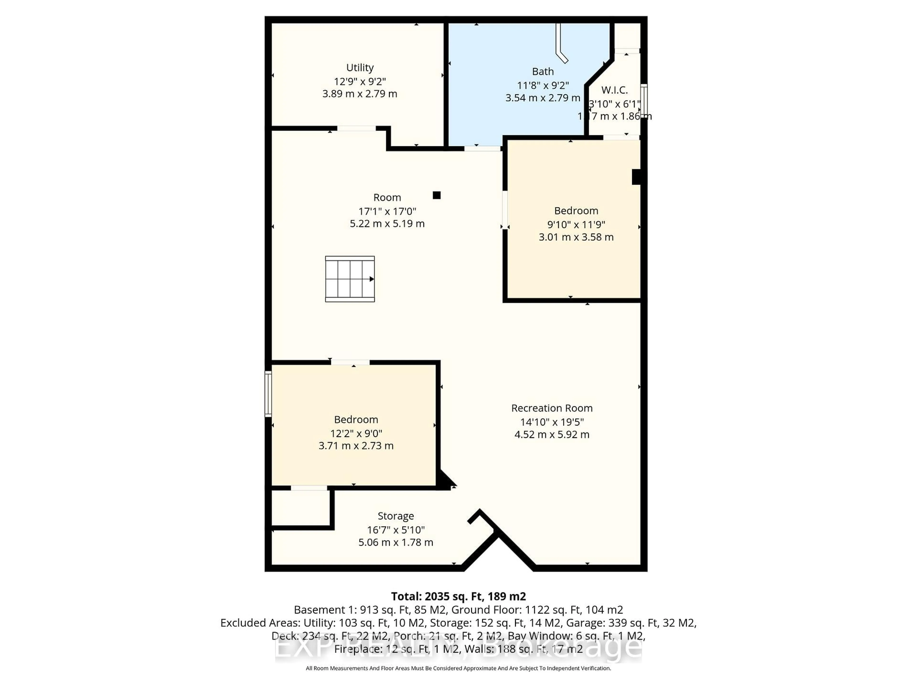 Floor plan for 32 Bird Cres, Ajax Ontario L1S 5B9