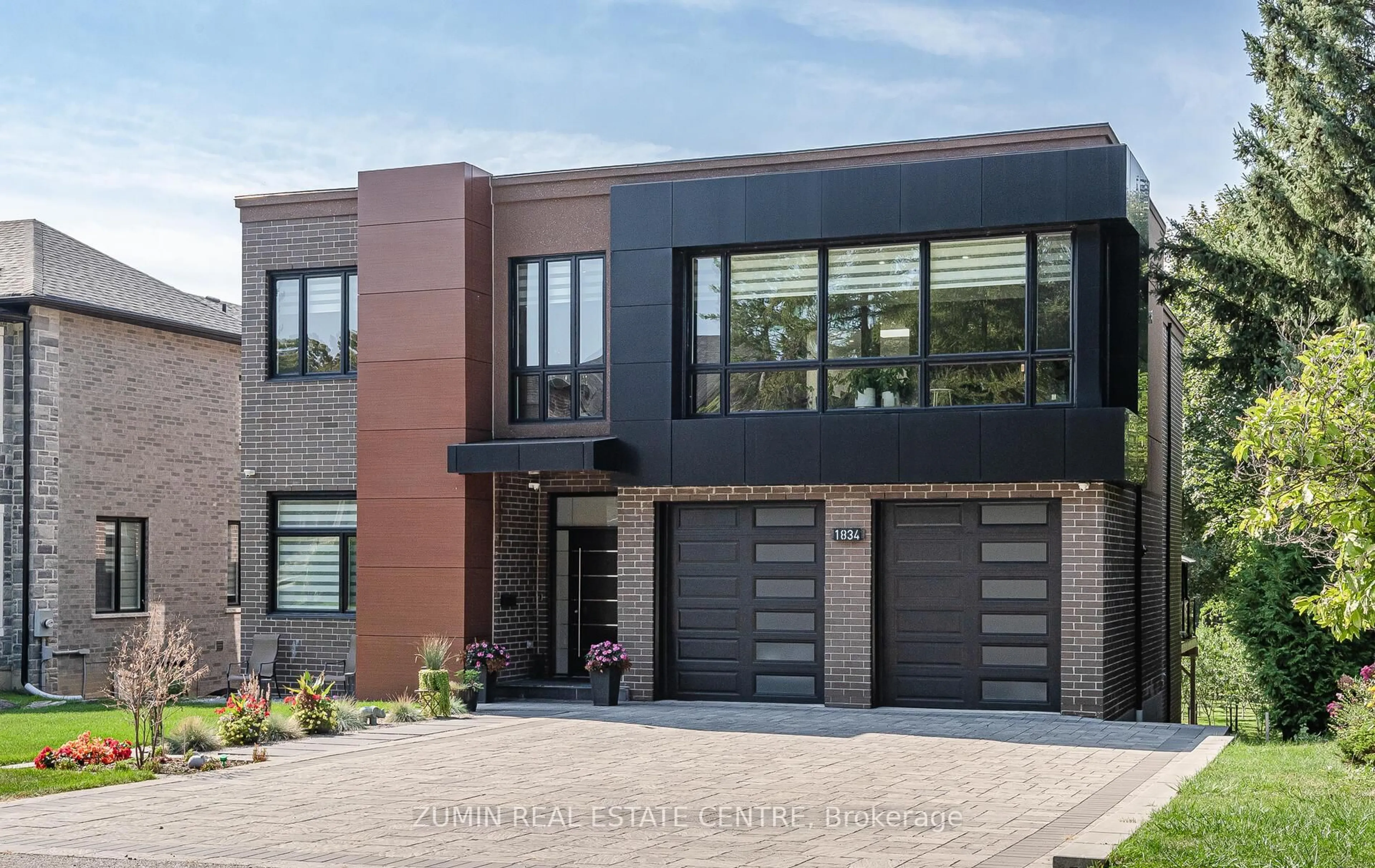 Home with brick exterior material, street for 1834 Appleview Rd, Pickering Ontario L1V 1T8