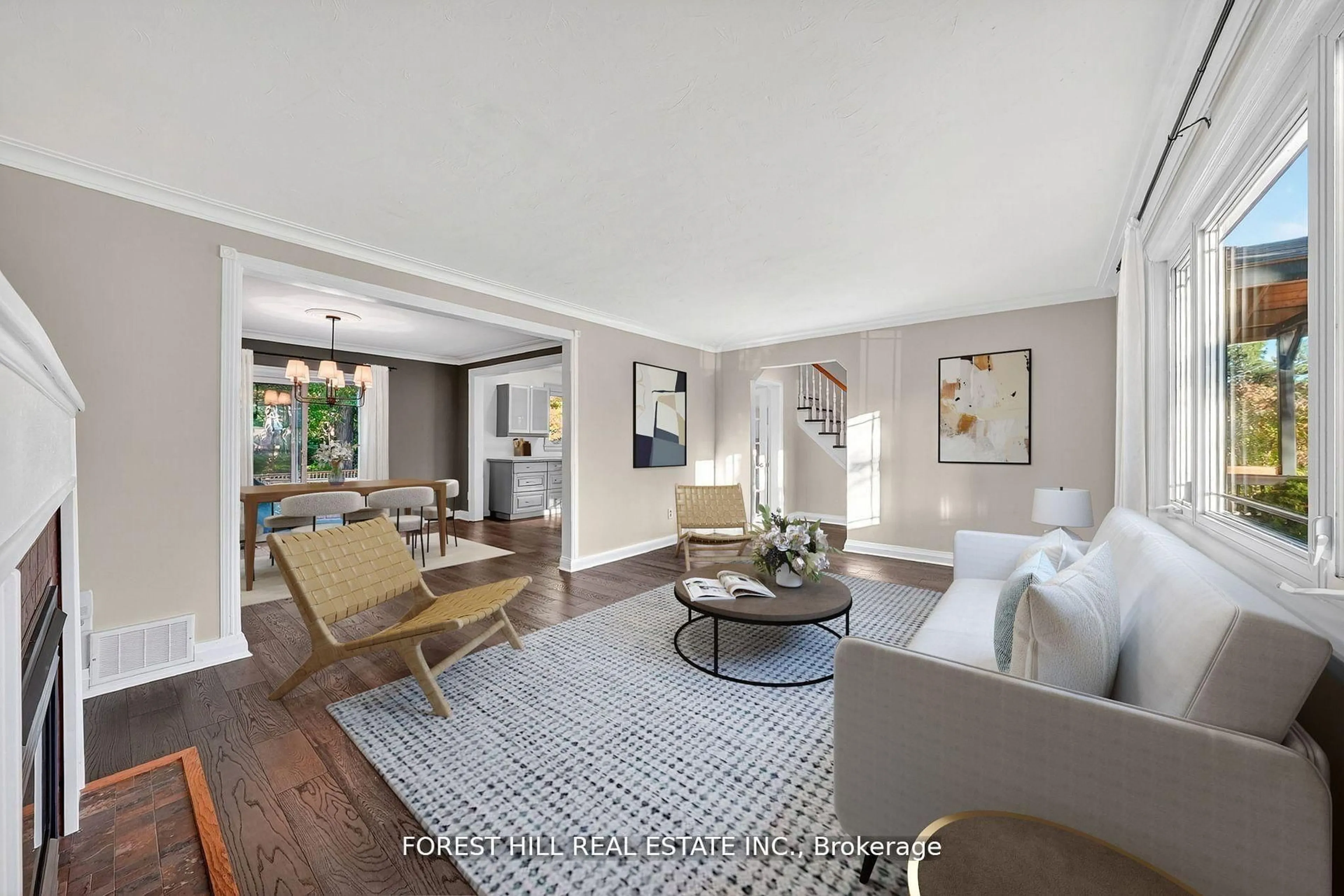 Living room with furniture, unknown for 41 Cliffside Dr, Toronto Ontario M1N 1K9