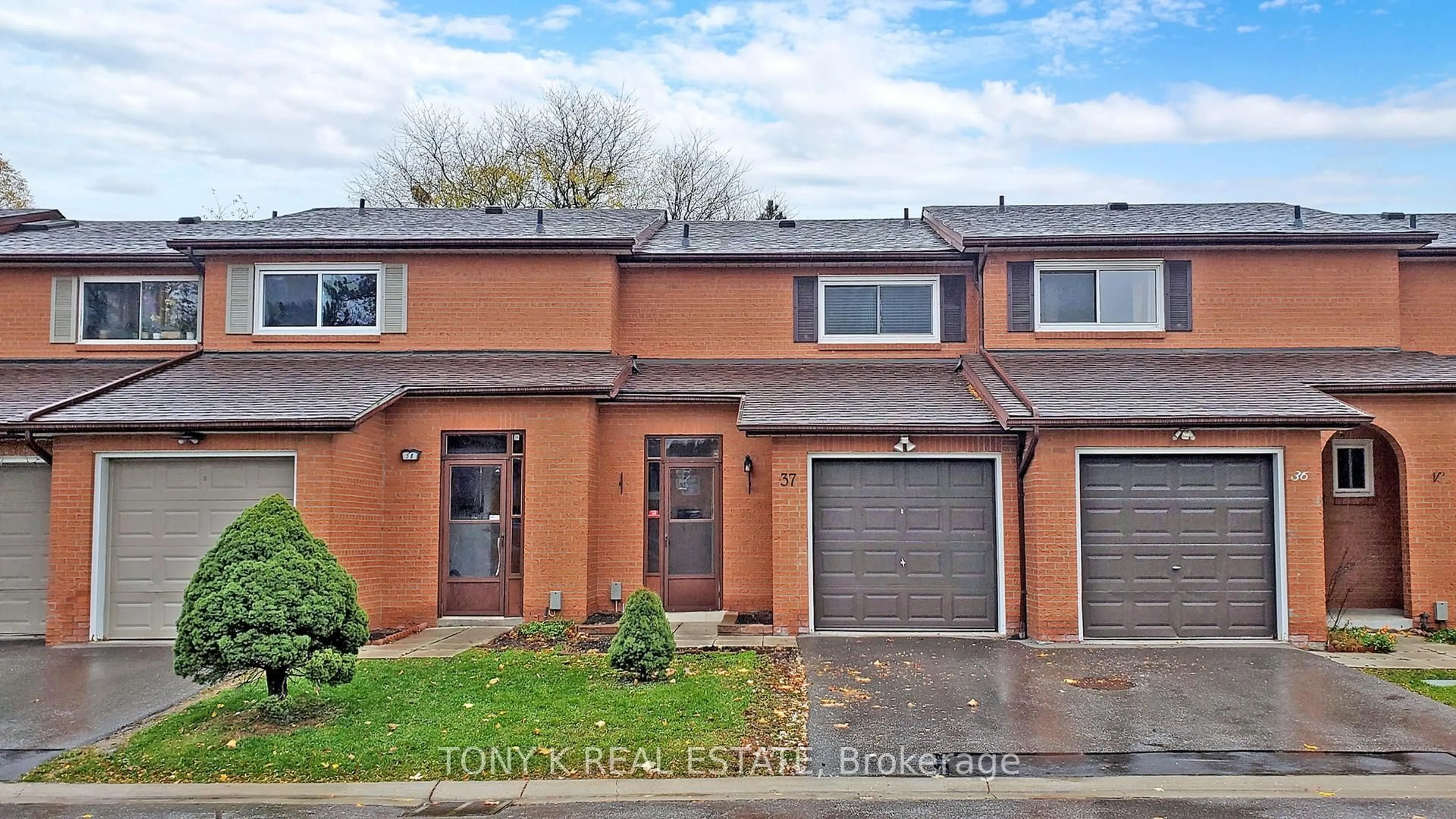 Home with brick exterior material, street for 90 Crockamhill Dr #37, Toronto Ontario M1S 2K9