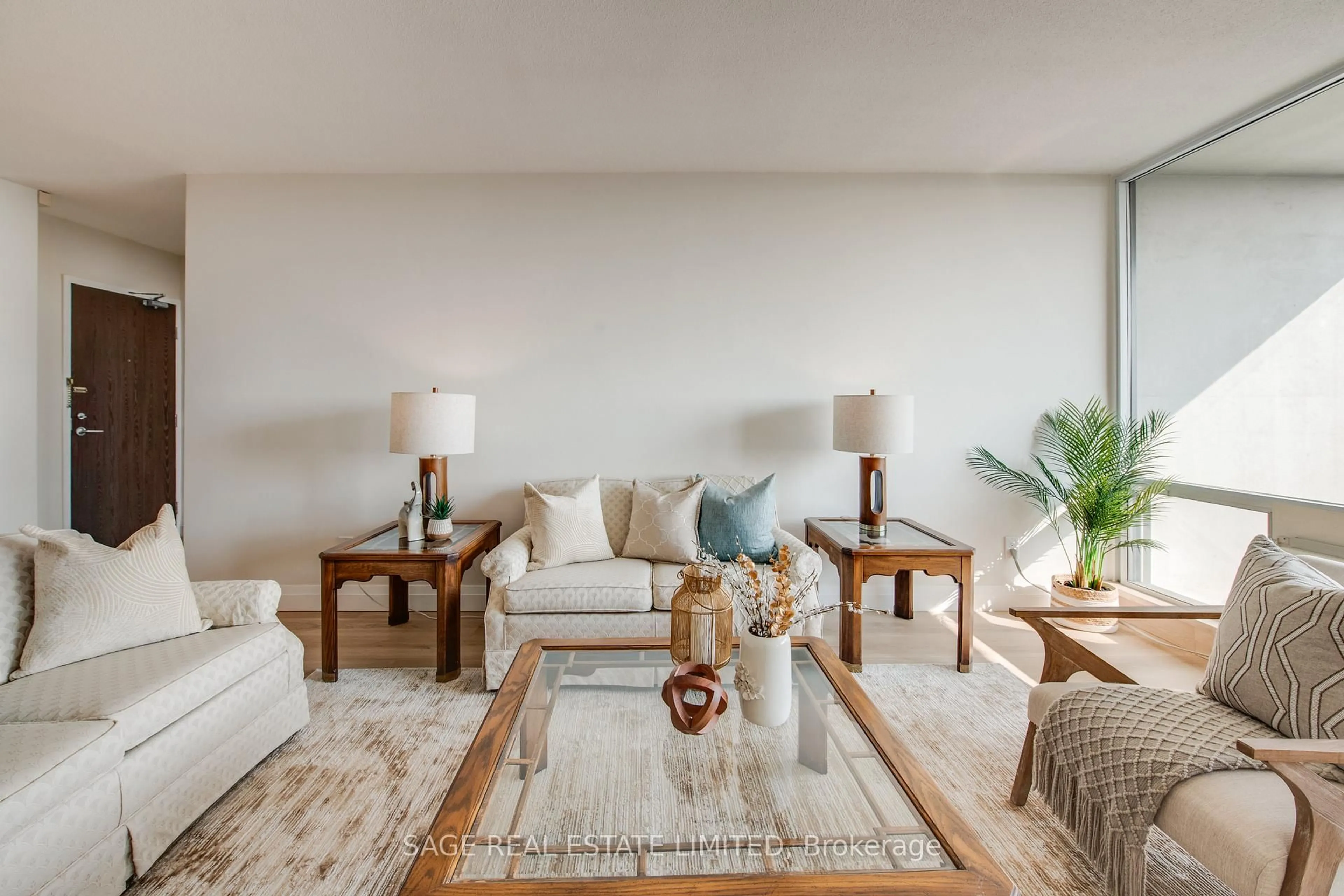 Living room with furniture, unknown for 20 Gilder Dr #1103, Toronto Ontario M1K 5E1