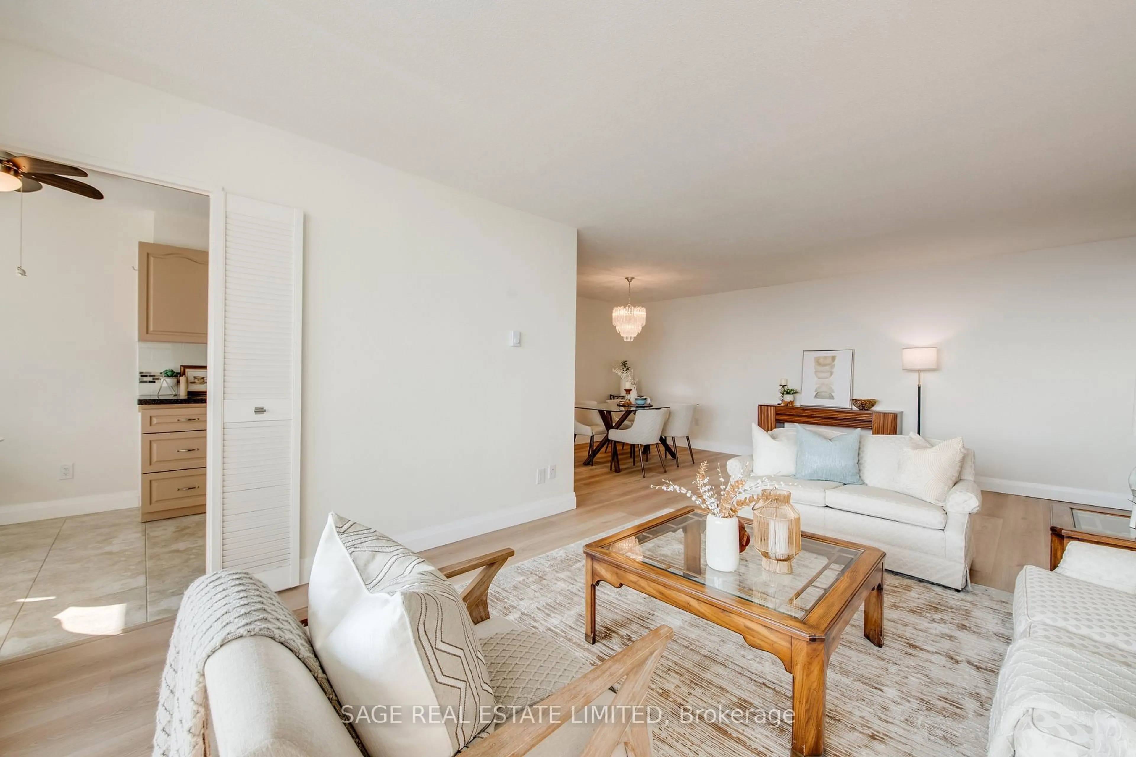 Living room with furniture, unknown for 20 Gilder Dr #1103, Toronto Ontario M1K 5E1