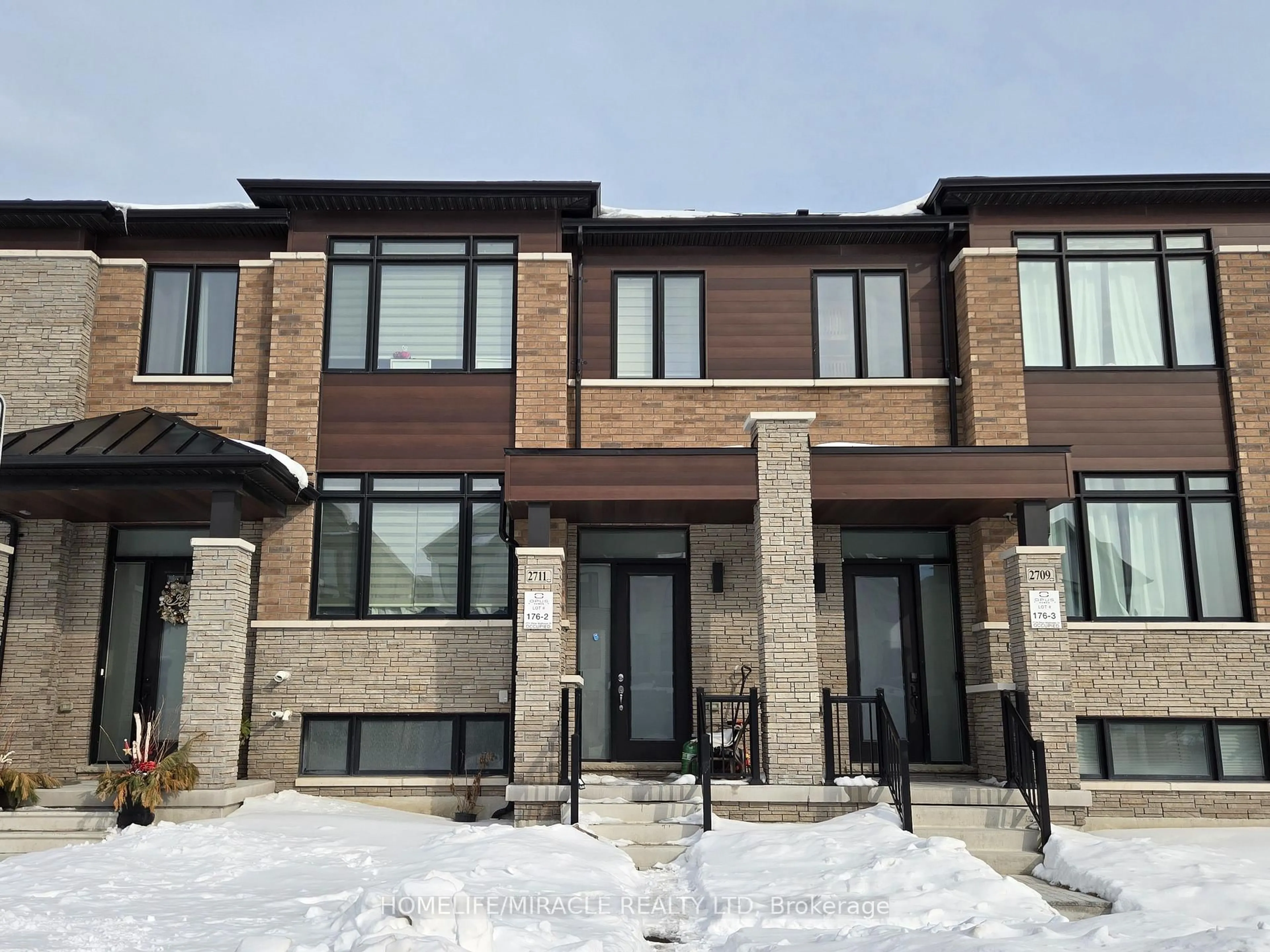 Home with brick exterior material, street for 2711 Peter Matthews Dr, Pickering Ontario L1X 0M2