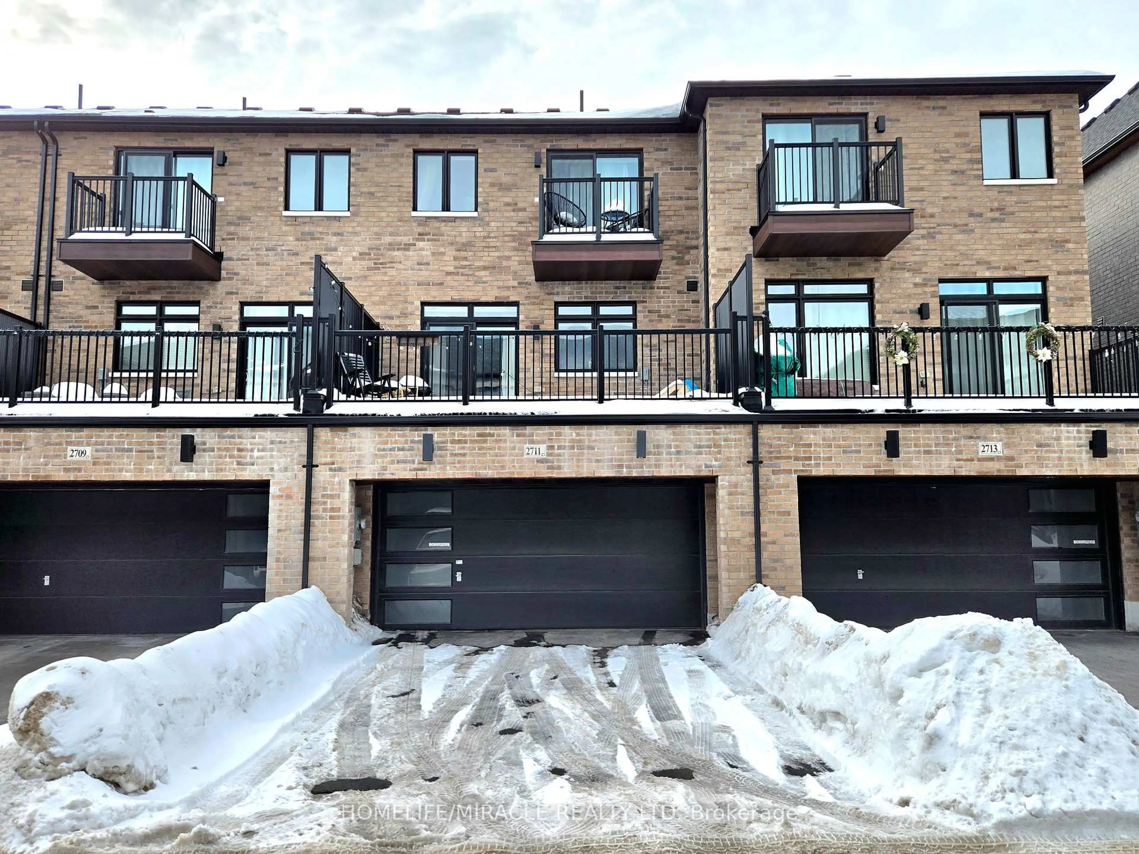 Home with brick exterior material, street for 2711 Peter Matthews Dr, Pickering Ontario L1X 0M2