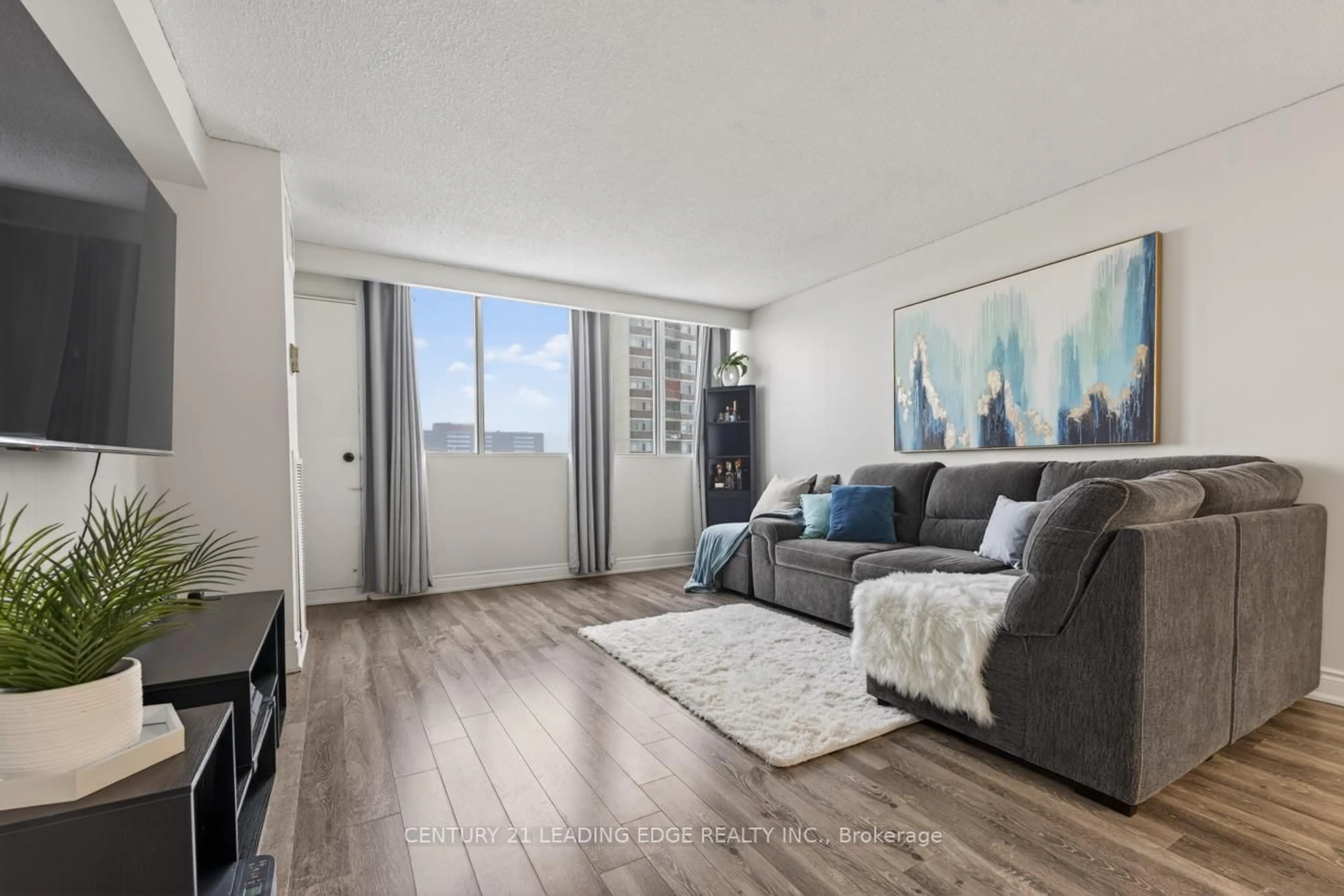 Living room with furniture, unknown for 40 Bay Mills Blvd #707, Toronto Ontario M1T 3P5
