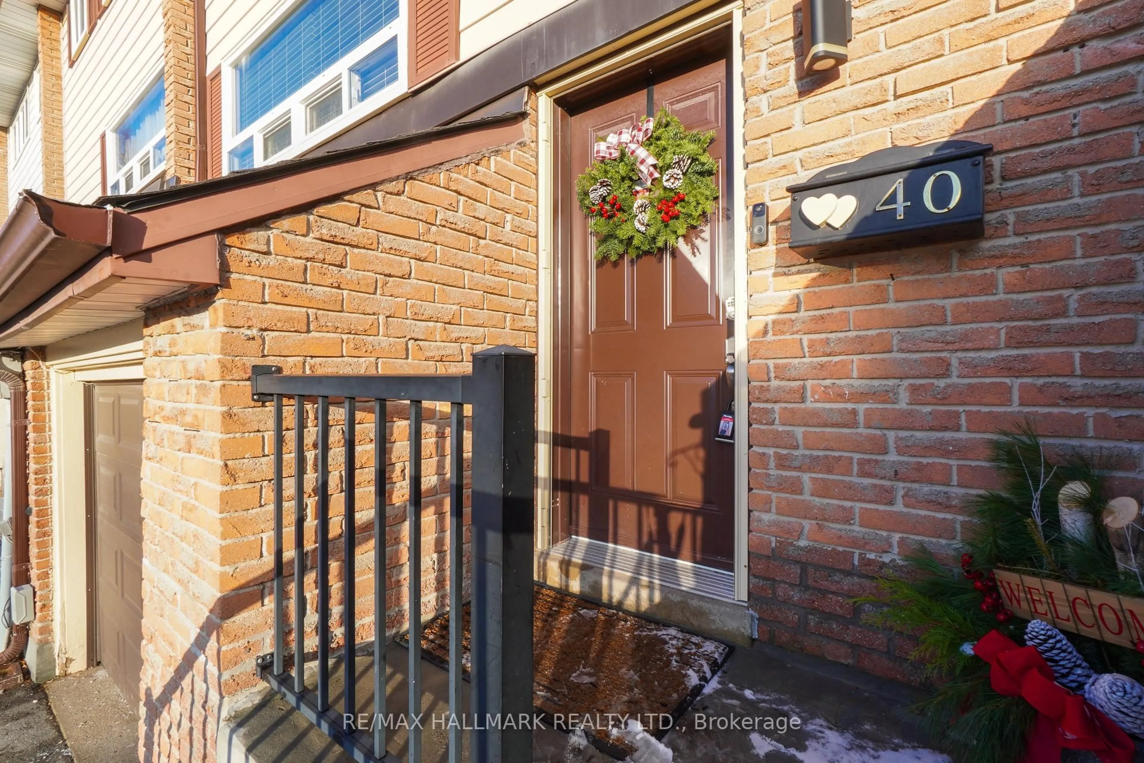 Home with brick exterior material, street for 321 Blackthorn St #40, Oshawa Ontario L1K 1L3