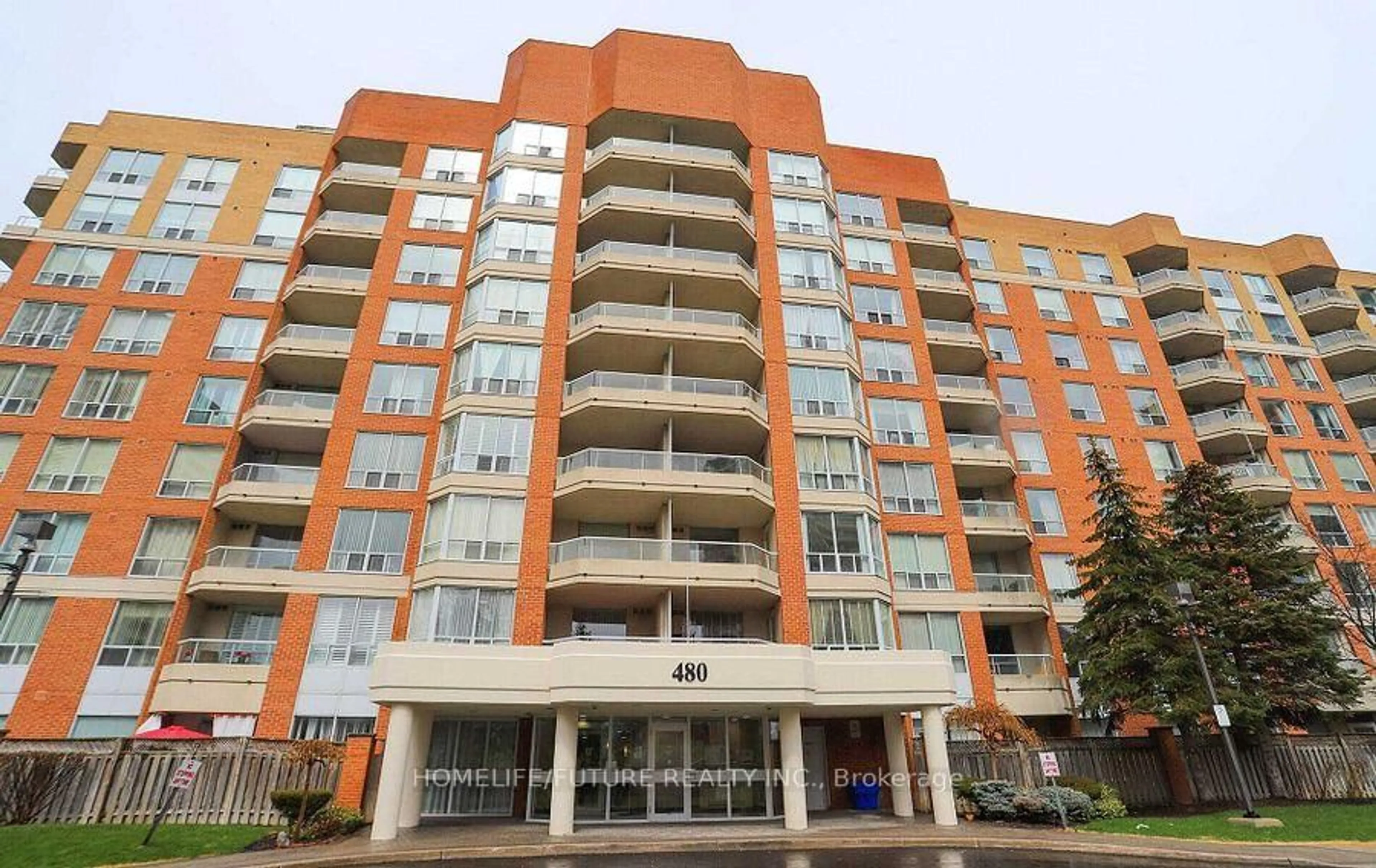 Indoor foyer for 480 Mclevin Ave #615, Toronto Ontario M1B 5N9