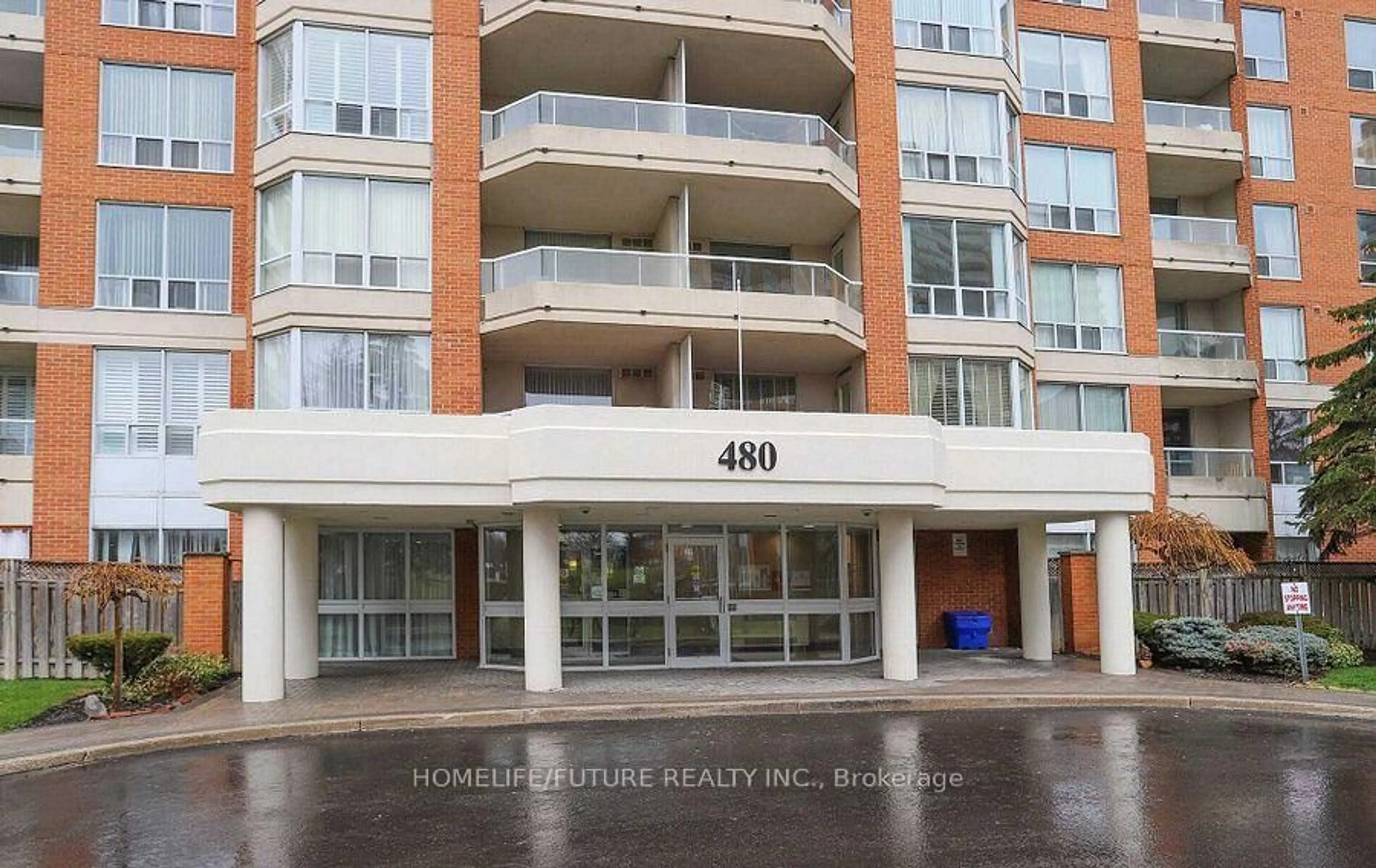 Indoor foyer for 480 Mclevin Ave #615, Toronto Ontario M1B 5N9