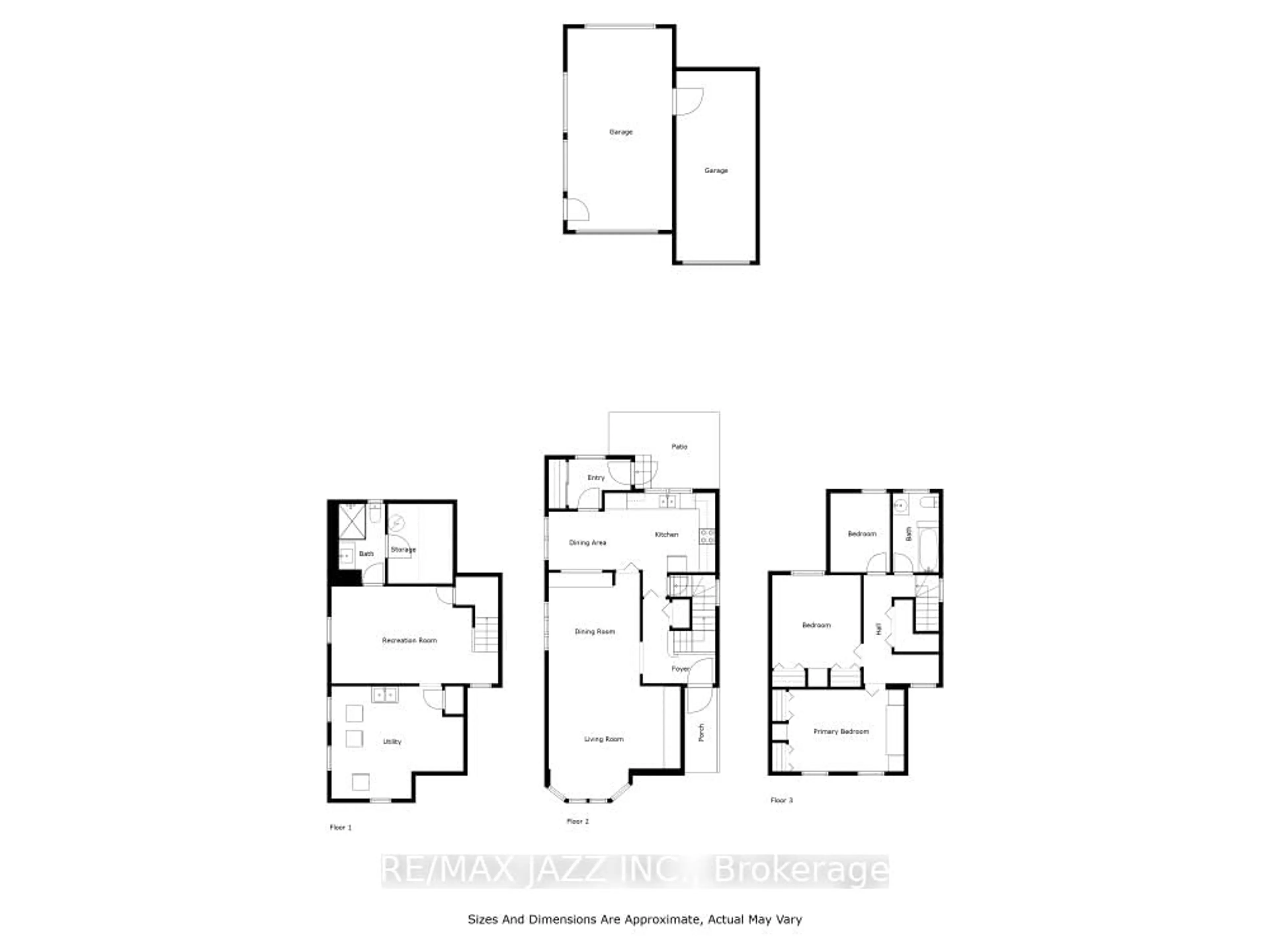 Floor plan for 640 Mary St, Oshawa Ontario L1G 5E9