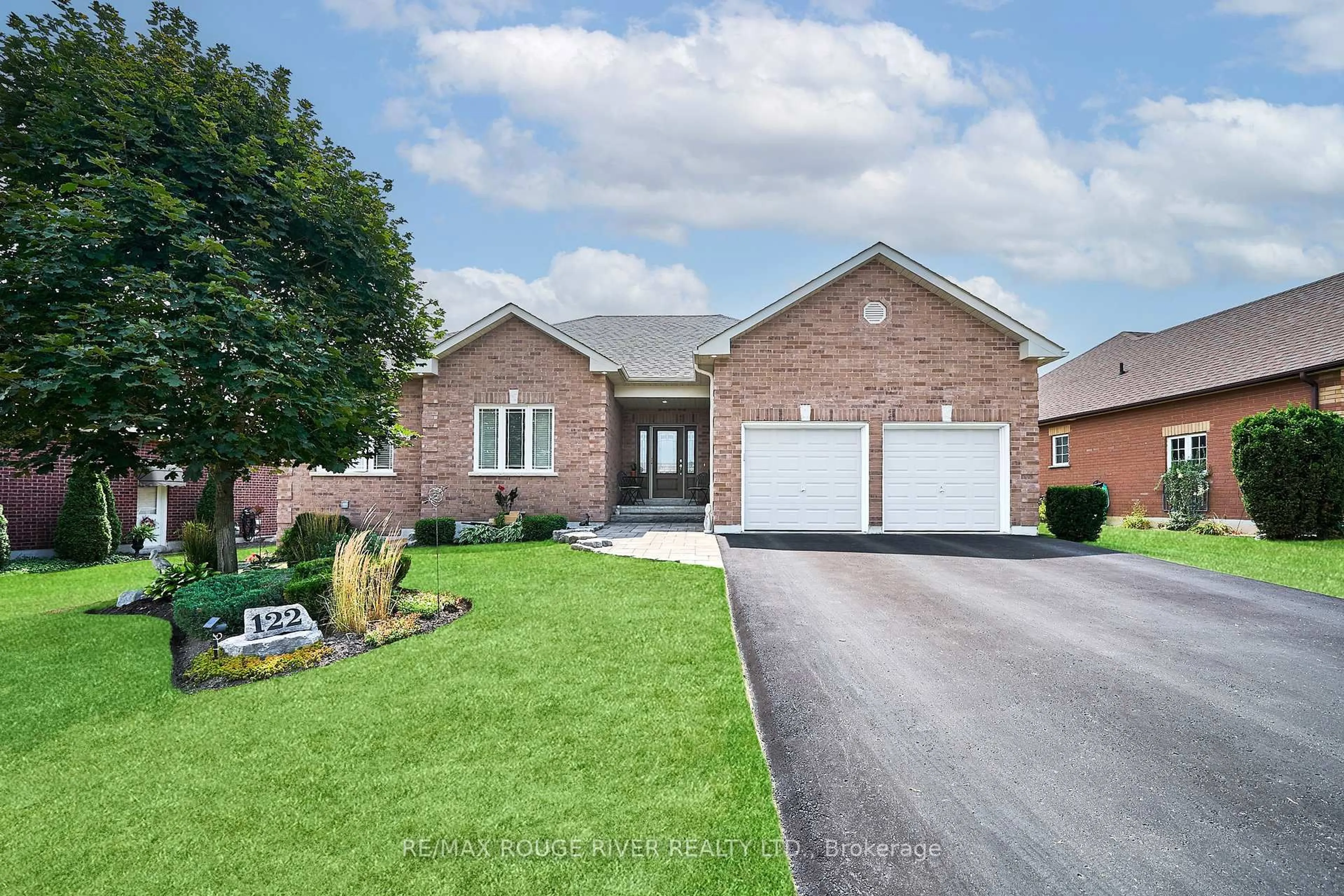 Home with brick exterior material, street for 122 Southcrest Dr, Scugog Ontario L9L 1B6