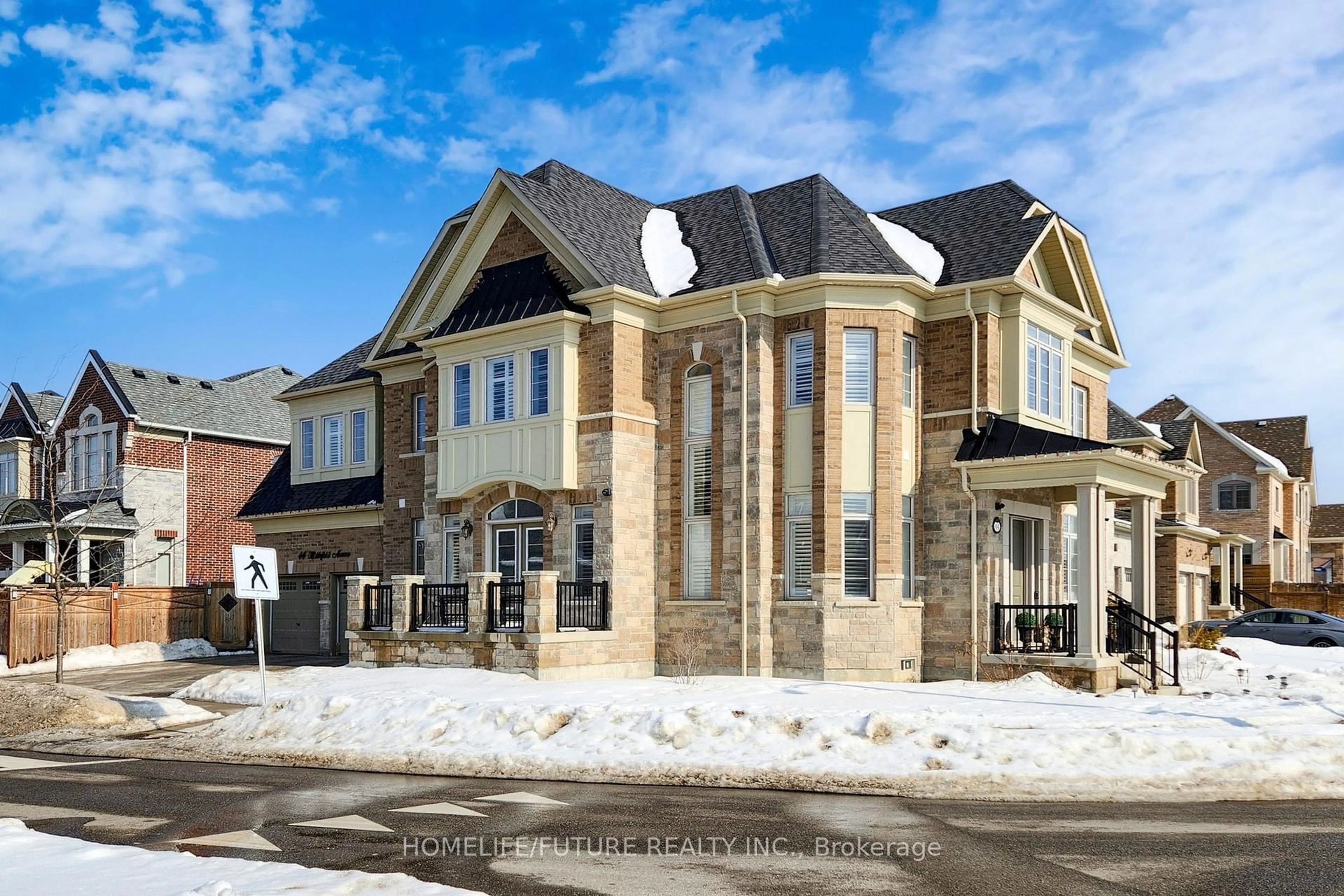 Home with brick exterior material, unknown for 44 Micklefield Ave, Whitby Ontario L1P 0C4