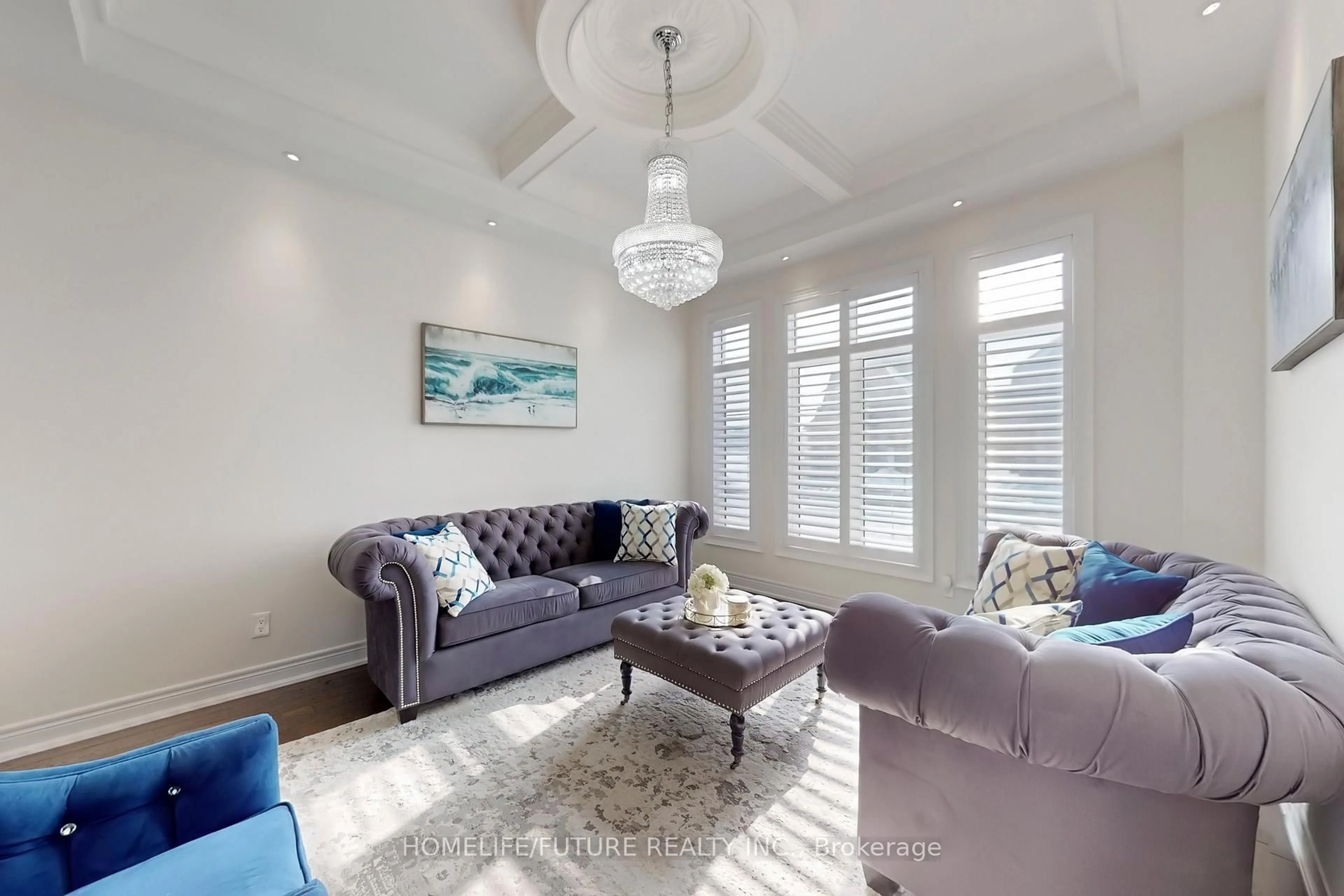 Living room with furniture, unknown for 44 Micklefield Ave, Whitby Ontario L1P 0C4