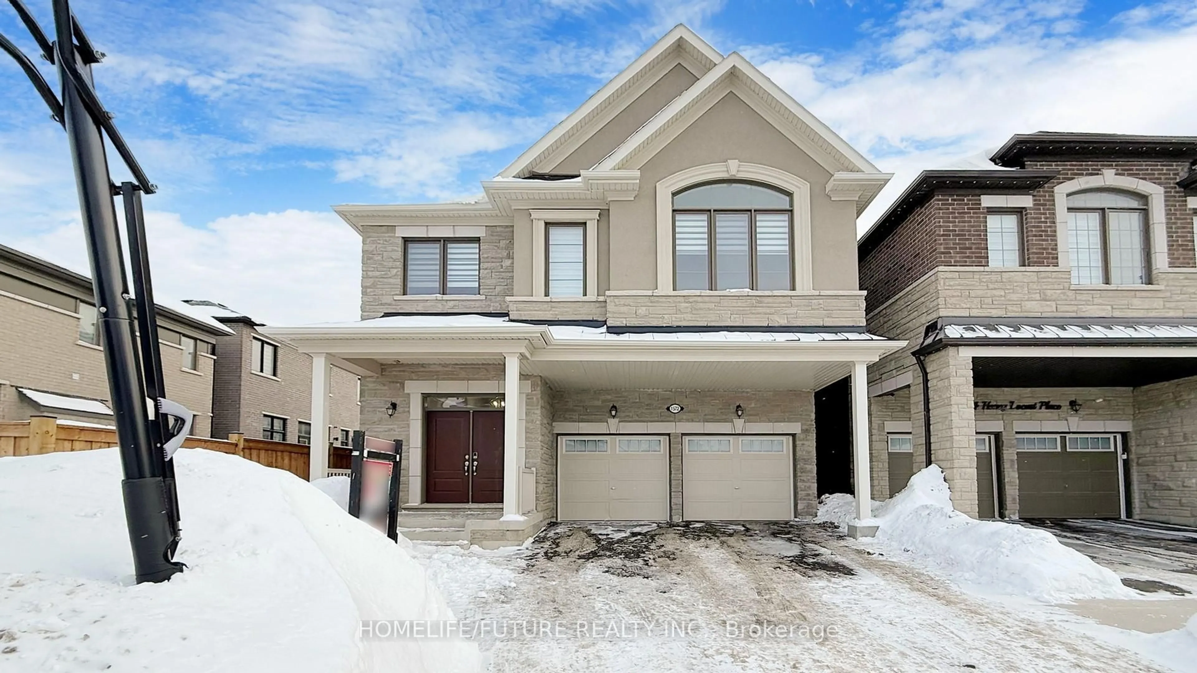 Home with brick exterior material, street for 1572 Honey Locust Pl, Pickering Ontario L1X 0P1