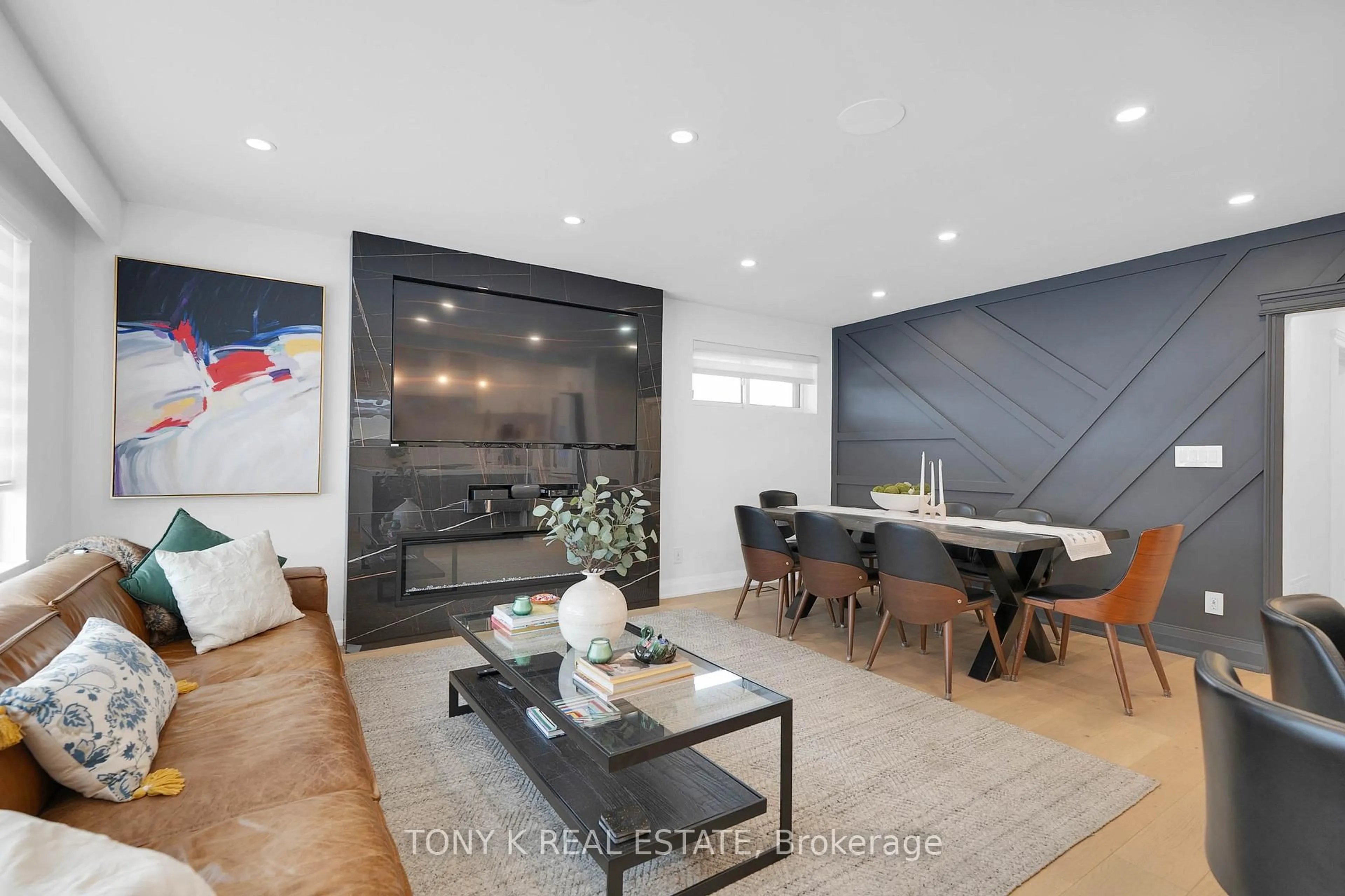 Open concept kitchen, ceramic/tile floor for 50 Ranstone Gdns, Toronto Ontario M1K 2T4