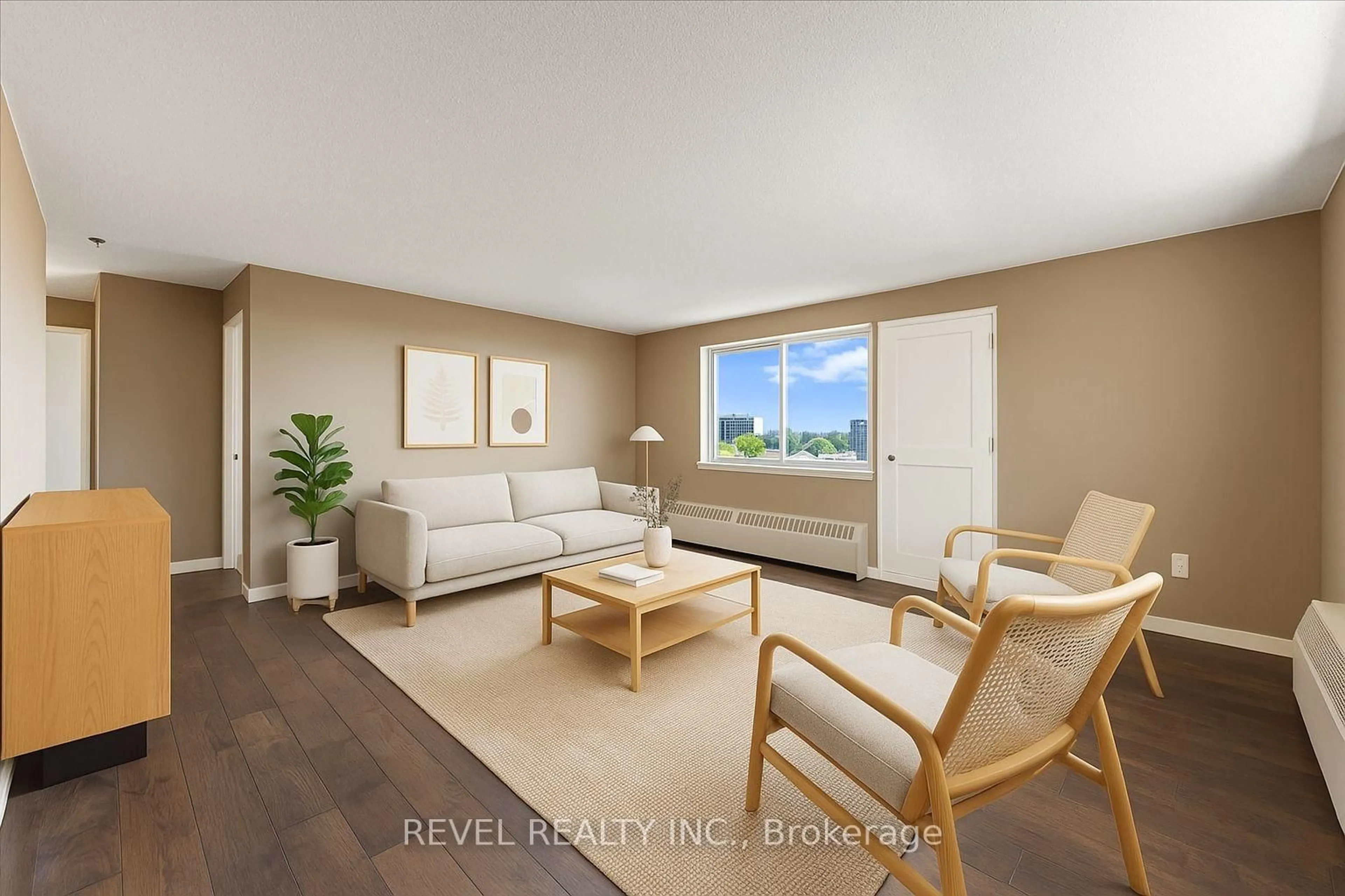 Living room with furniture, unknown for 936 Glen St #508, Oshawa Ontario L1J 5Z7