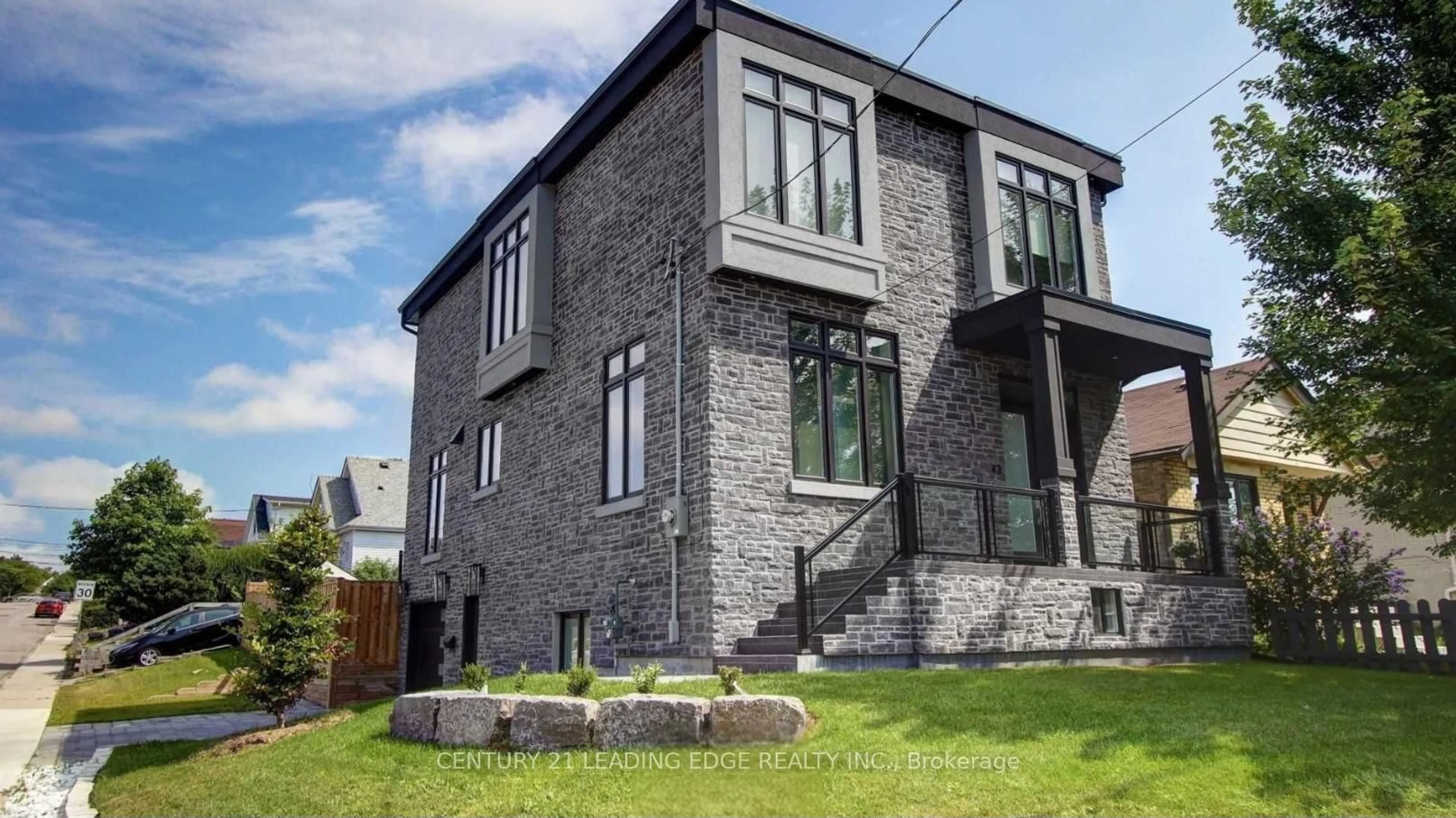 Home with brick exterior material, building for 43 Glenburn Ave, Toronto Ontario M4B 2X4