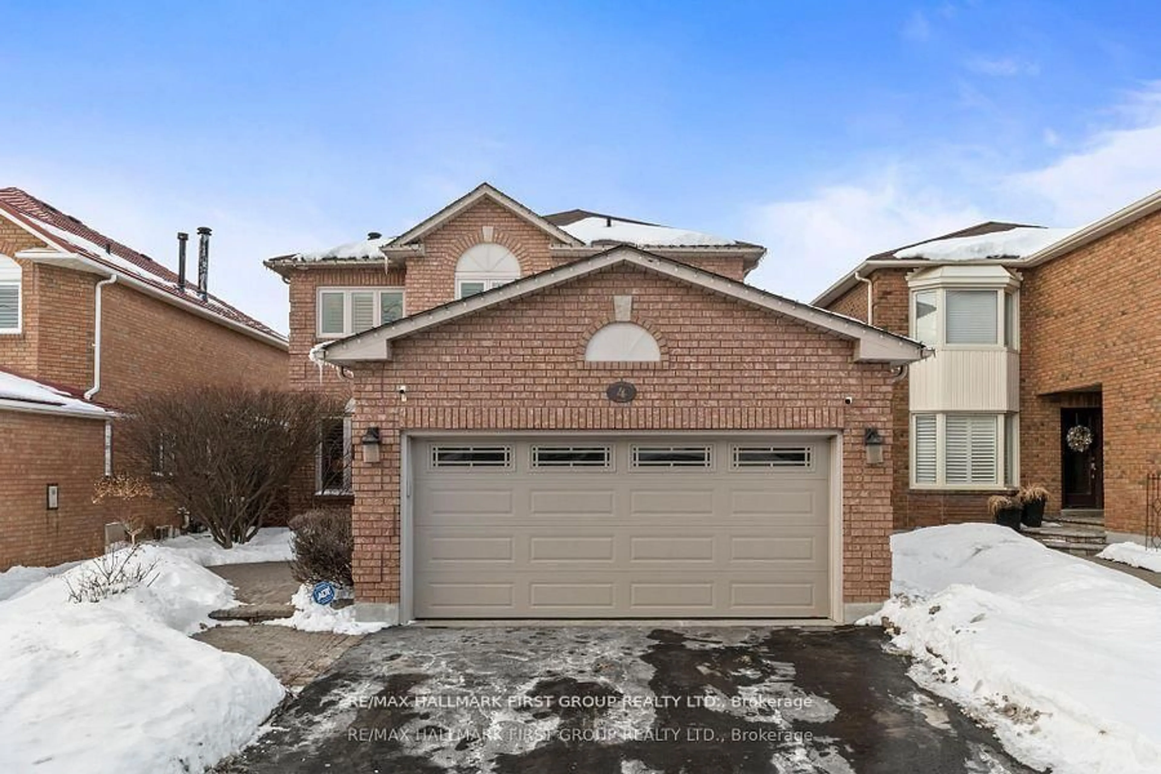 Home with brick exterior material, street for 4 Winterberry Dr, Whitby Ontario L1R 1Z2