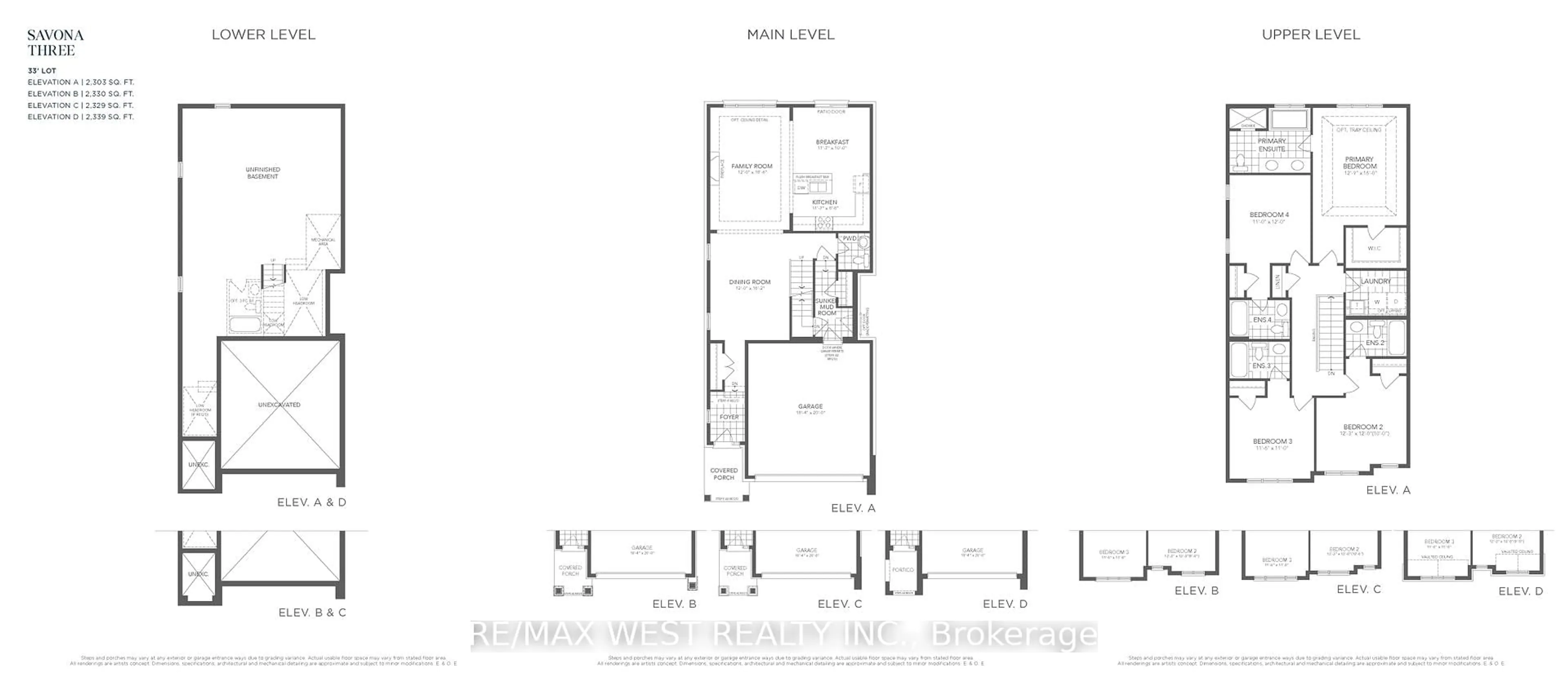 Floor plan for NA Ronald Hooper Ave, Clarington Ontario L1C 3K2