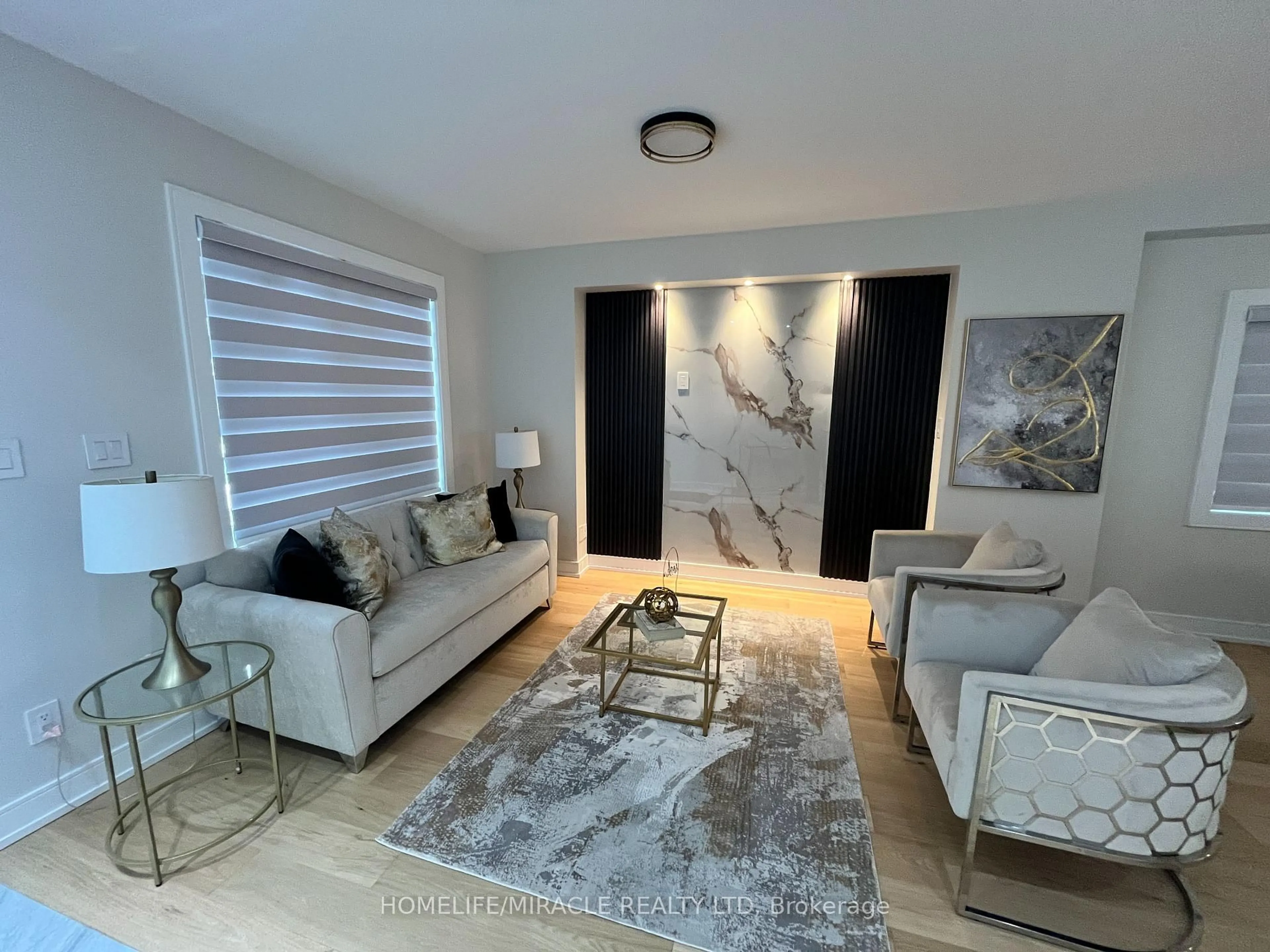 Living room with furniture, unknown for 12 Thyra Ave, Toronto Ontario M4C 5G5