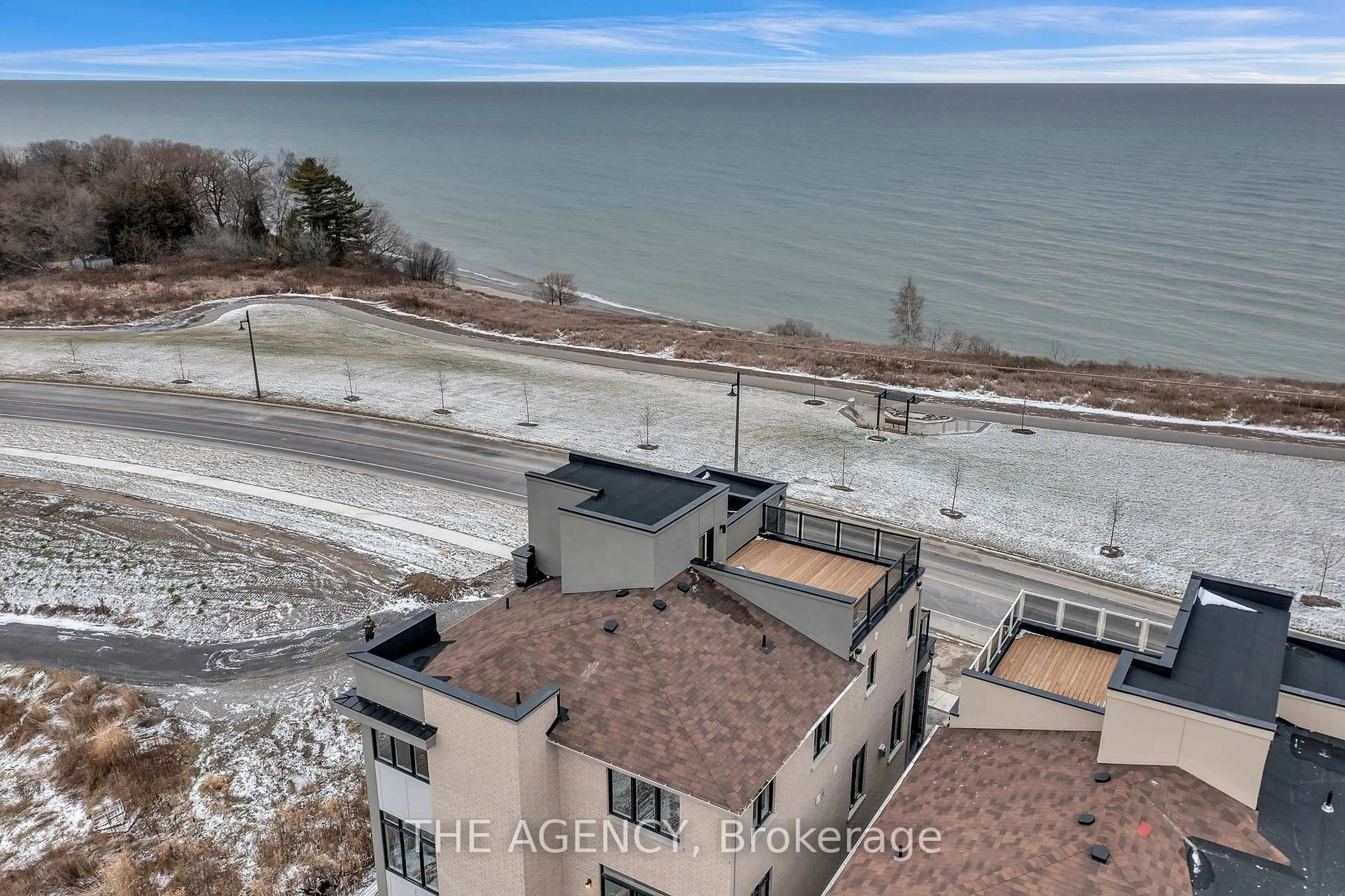 A pic from outside/outdoor area/front of a property/back of a property/a pic from drone, water/lake/river/ocean view for 275 Port Darlington Rd, Clarington Ontario L1C 4B1
