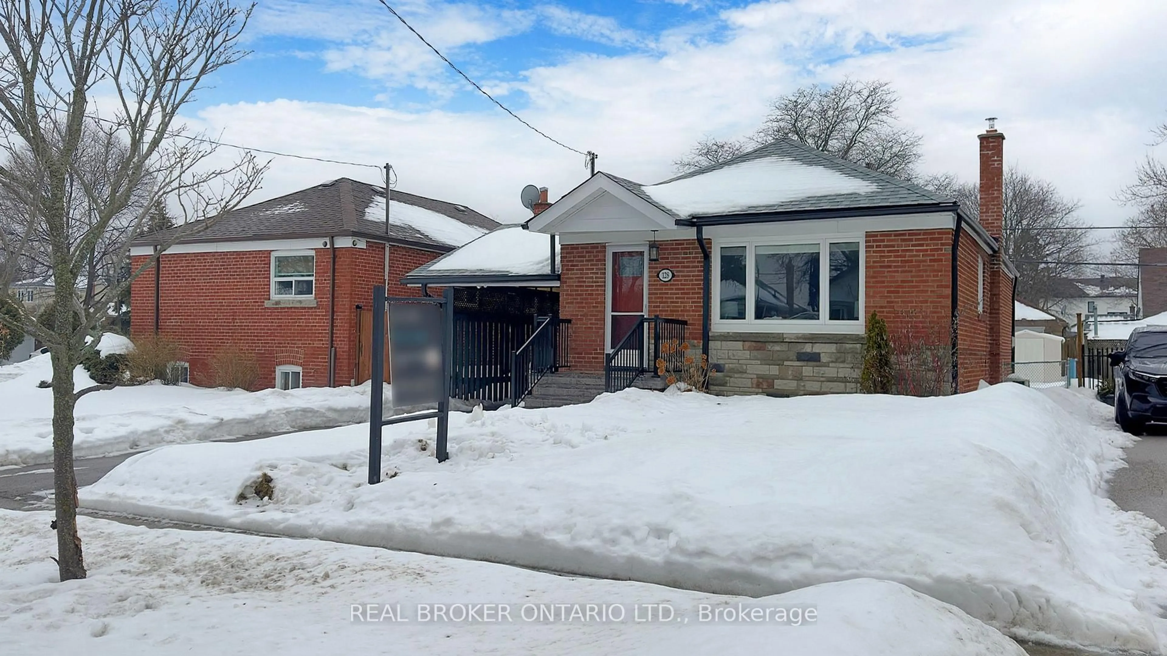 Home with brick exterior material, street for 128 Canlish Rd, Toronto Ontario M1P 1T2