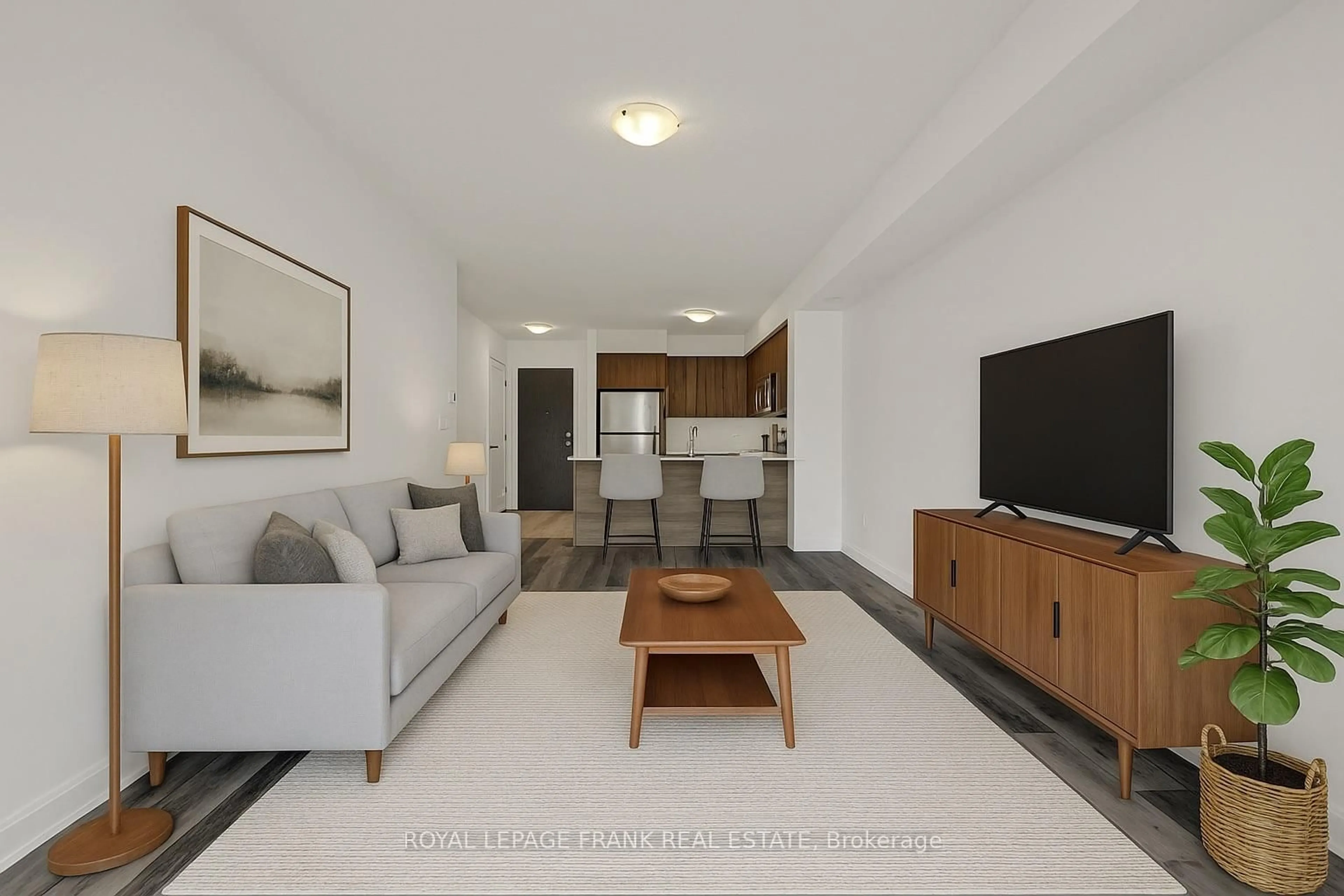 Living room with furniture, unknown for 50 Lakebreeze Dr #216, Clarington Ontario L1B 0V9