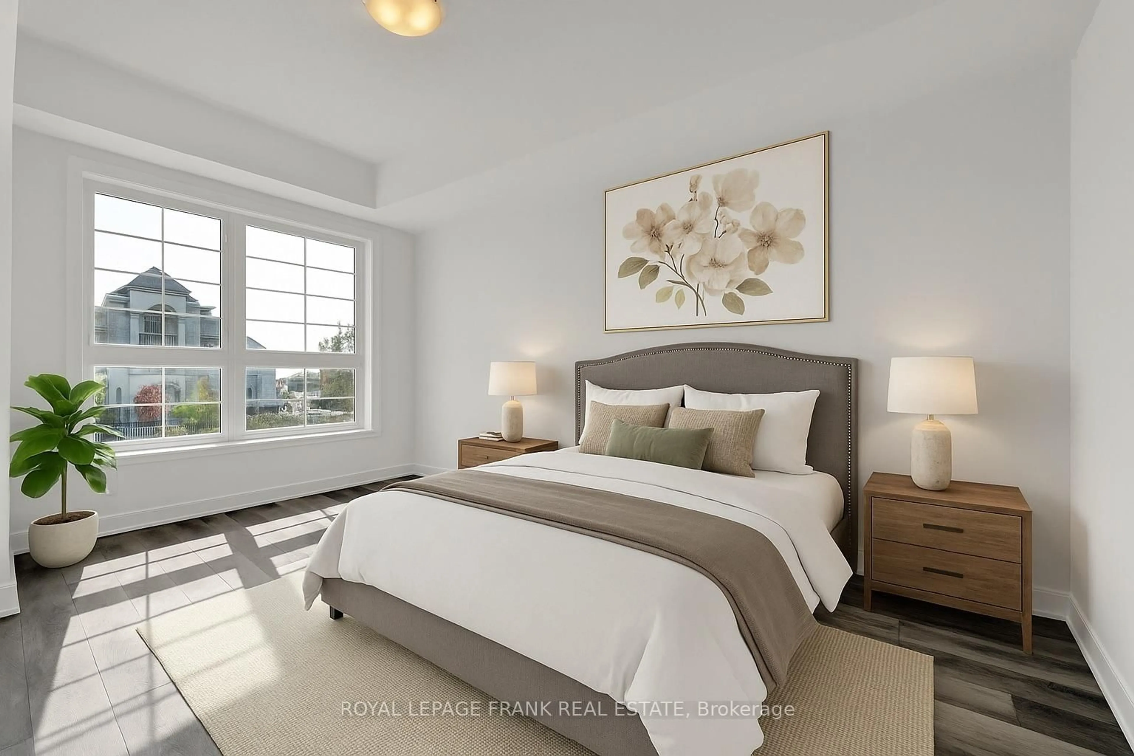 Bedroom with bed, unknown for 50 Lakebreeze Dr #216, Clarington Ontario L1B 0V9