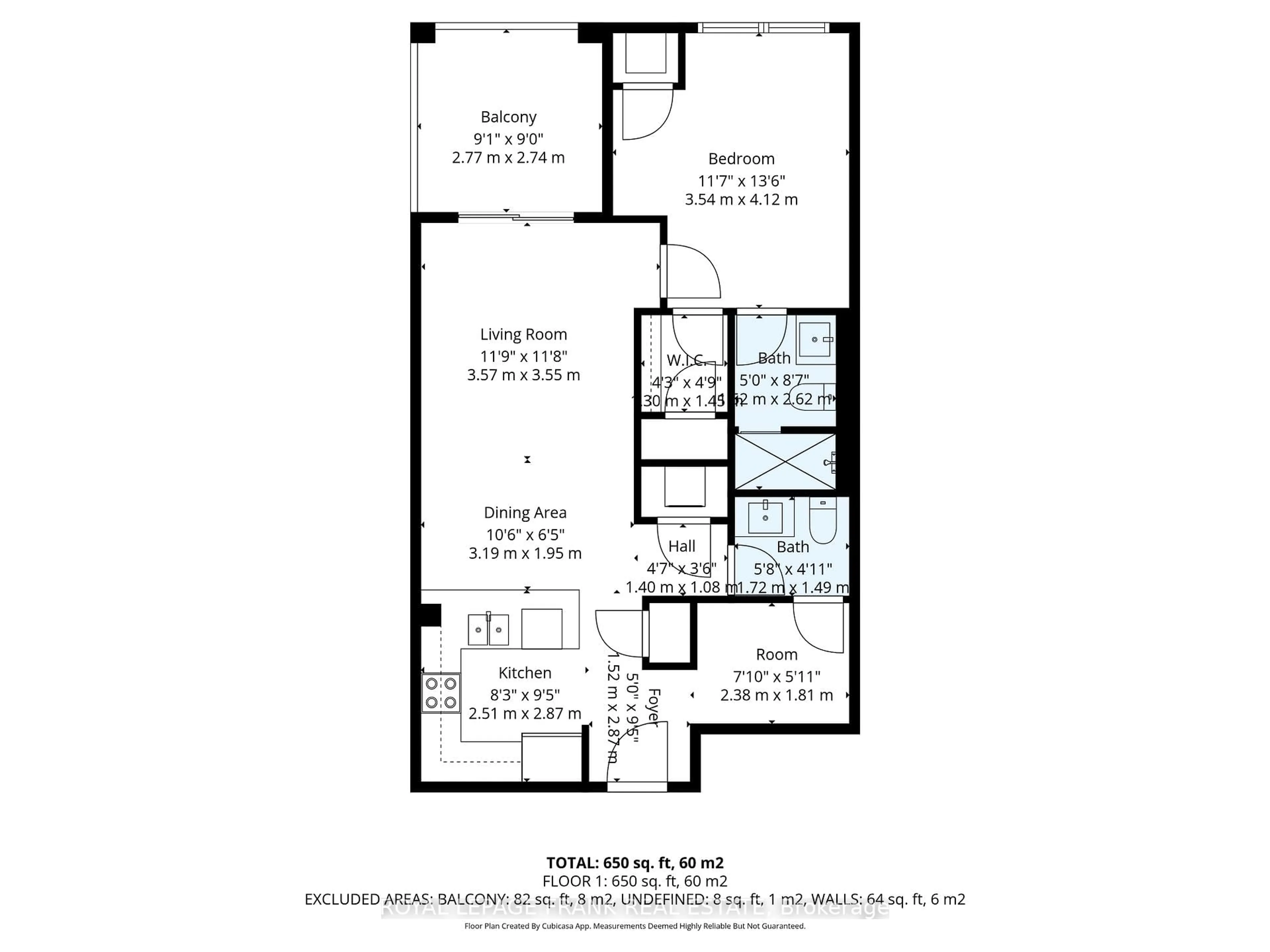 Floor plan for 50 Lakebreeze Dr #216, Clarington Ontario L1B 0V9