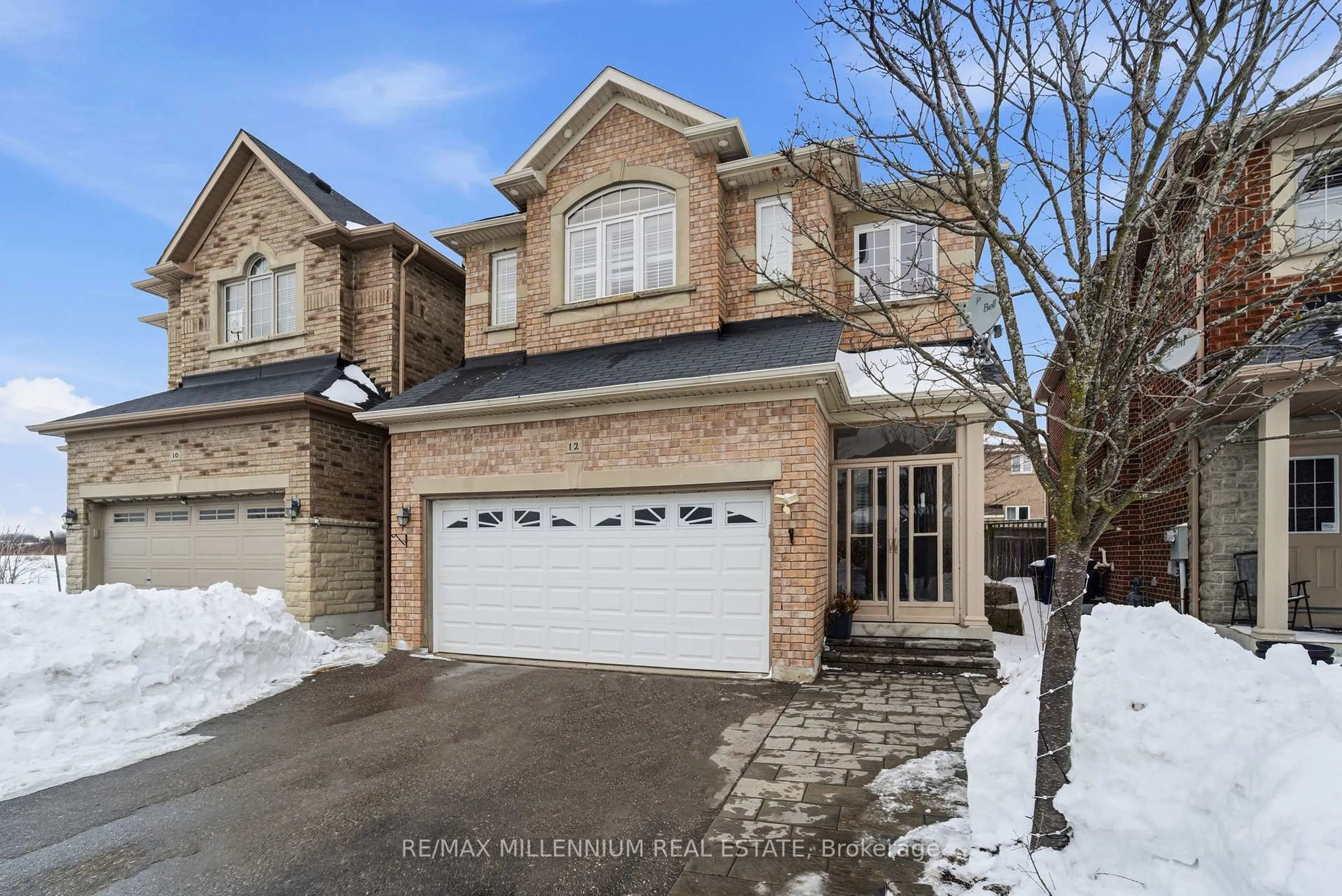 Home with brick exterior material, street for 12 Gaudi Rd, Toronto Ontario M1B 0B4