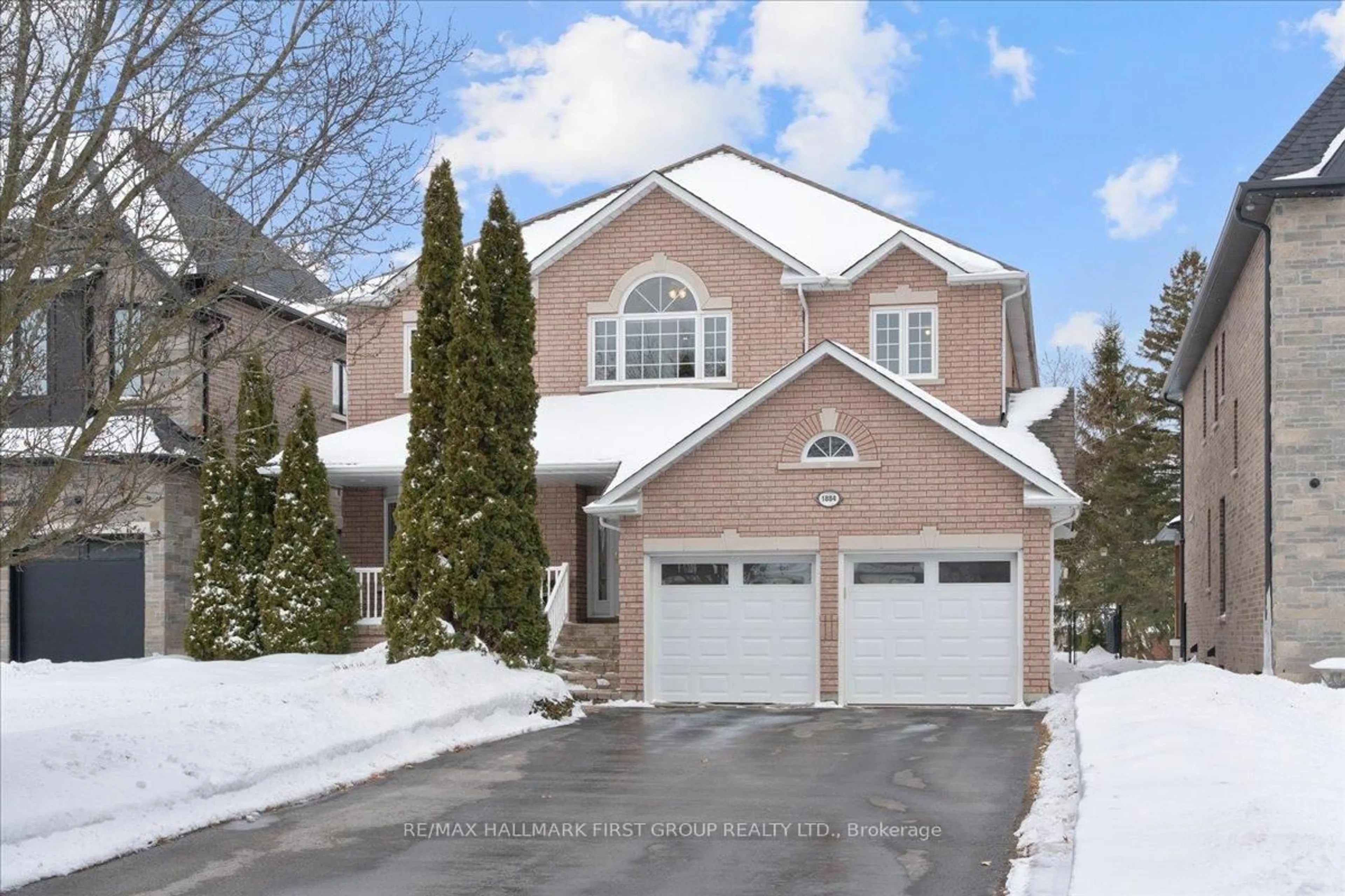Home with brick exterior material, street for 1884 Appleview Rd, Pickering Ontario L1V 1T8