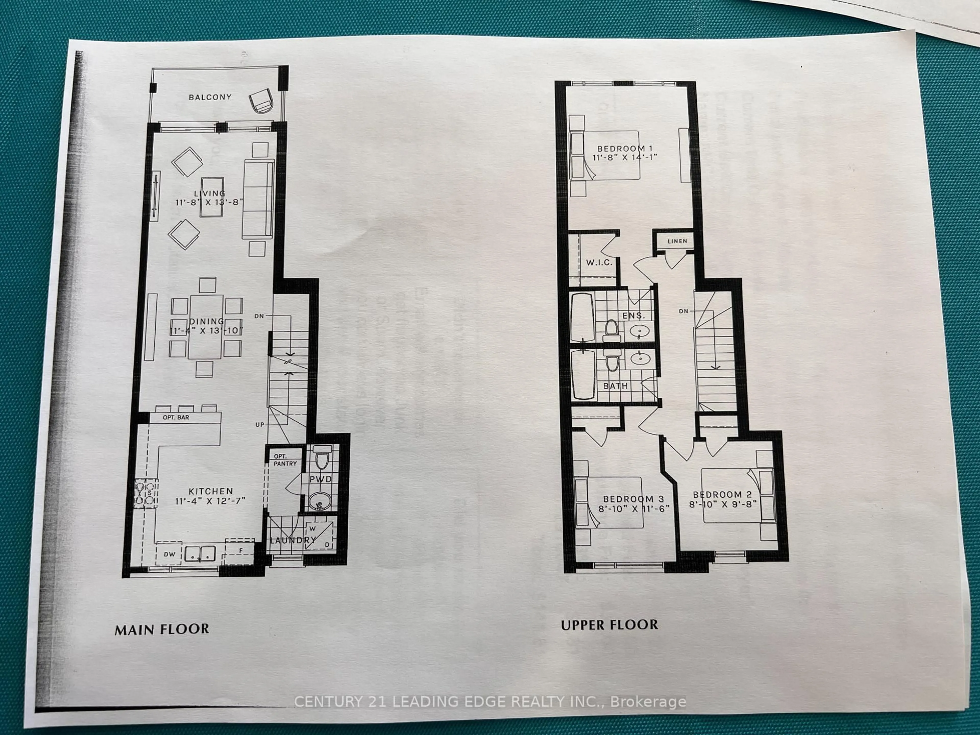 Floor plan for 250 Finch Ave #211, Pickering Ontario L1V 0G6