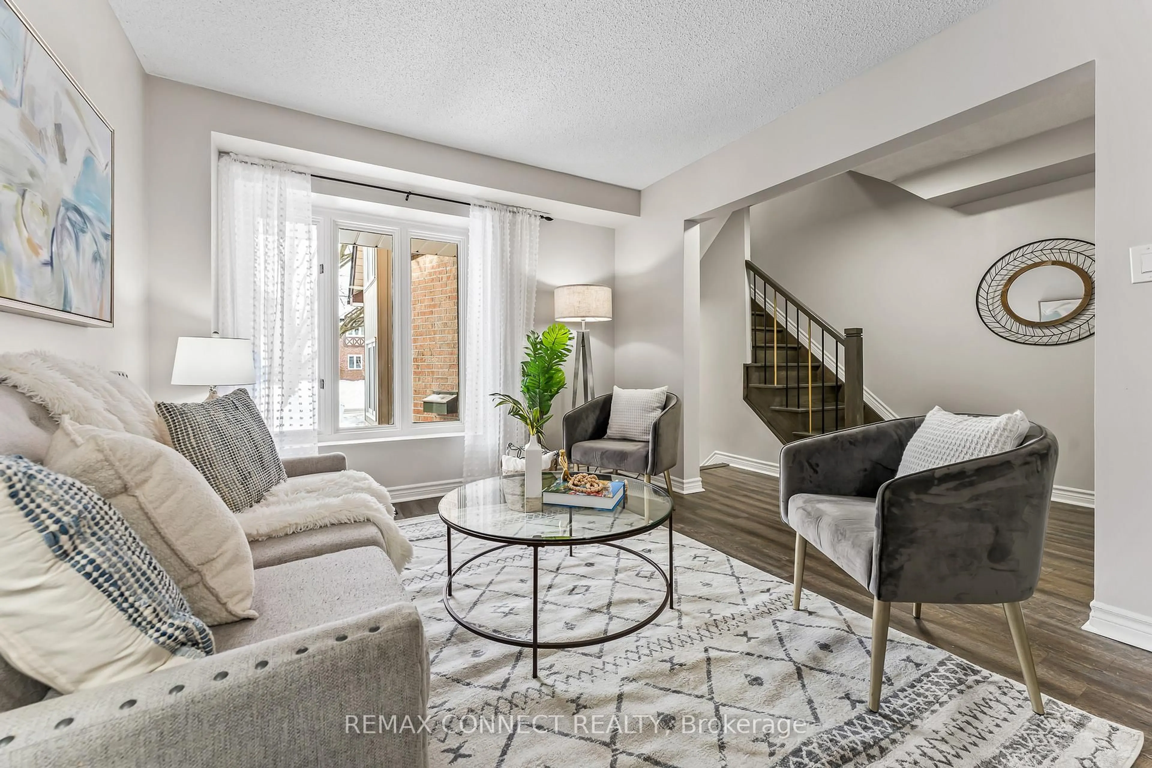 Living room with furniture, unknown for 959 Redbird Cres, Pickering Ontario L1V 5K8