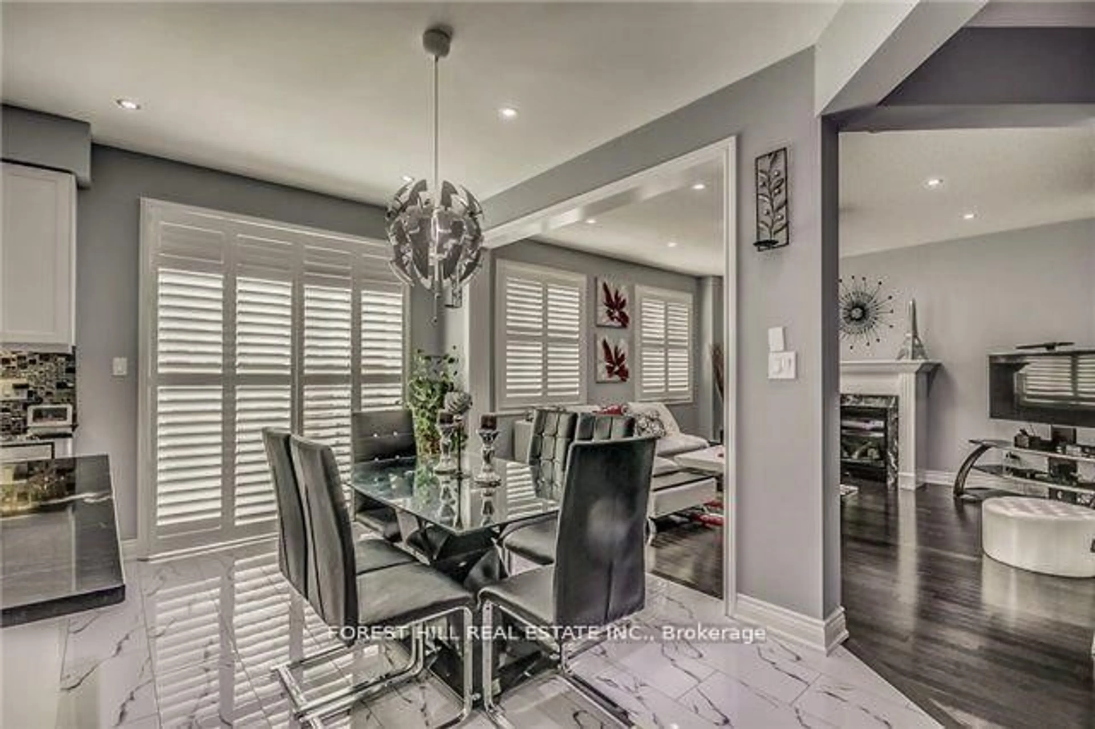 Dining room, ceramic/tile floor for 7 Grogan St, Ajax Ontario L1Z 0P6