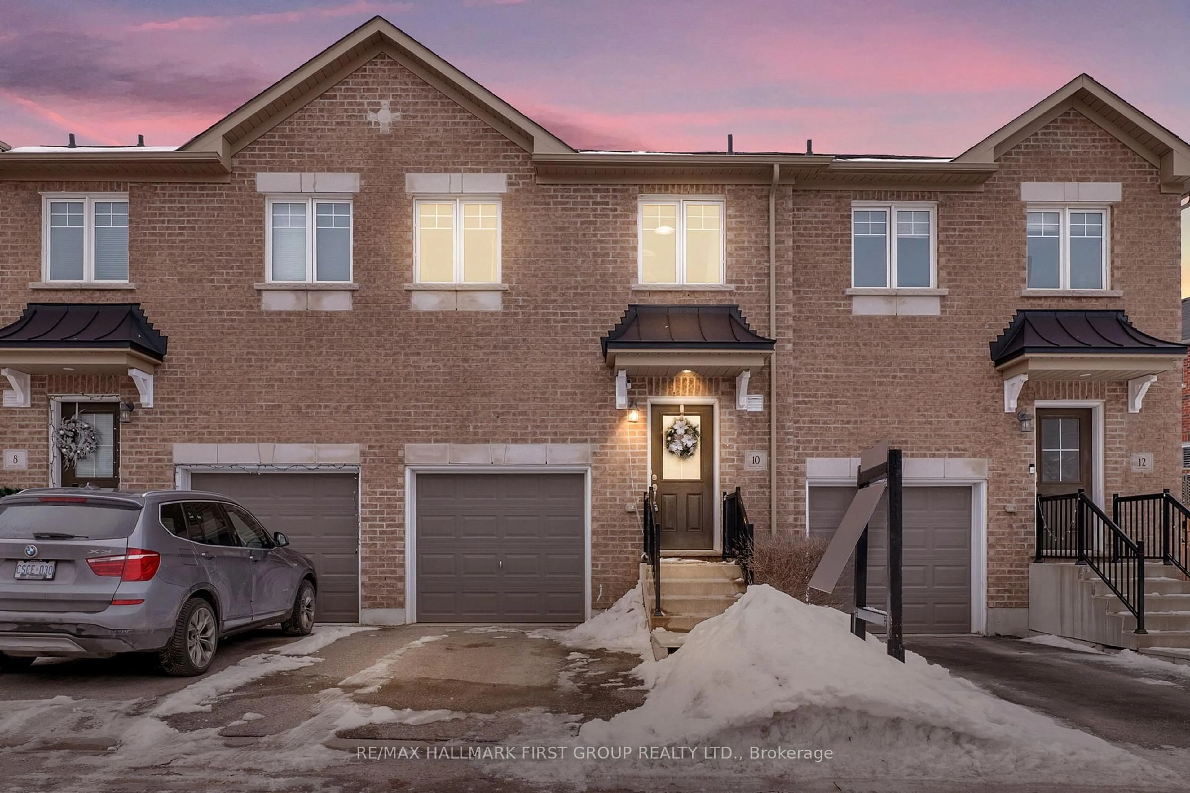 Home with brick exterior material, street for 10 Ken Bromley Lane, Clarington Ontario L1C 0S4