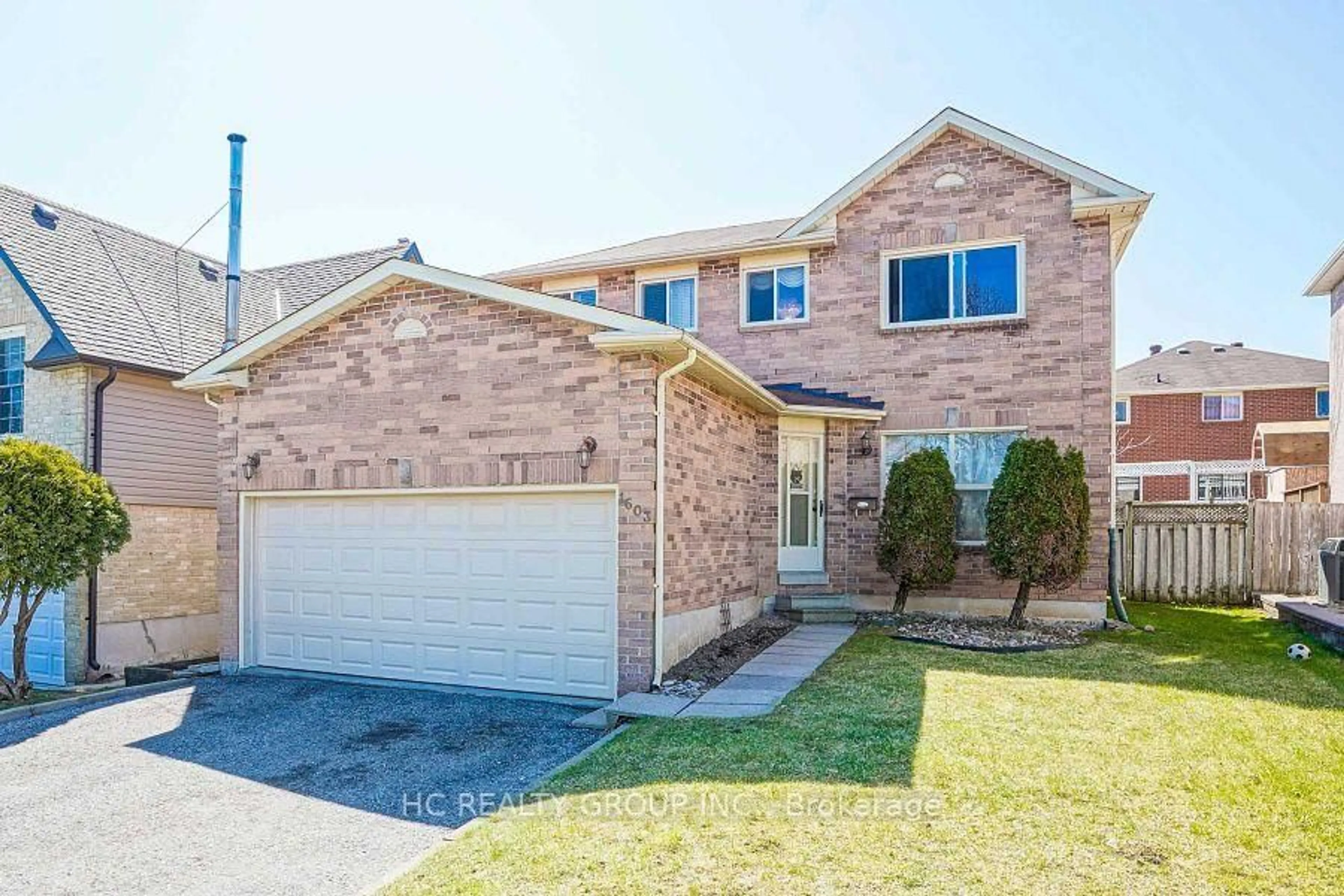 Home with brick exterior material, street for 1603 Mcbrady Cres, Pickering Ontario L1X 2B6