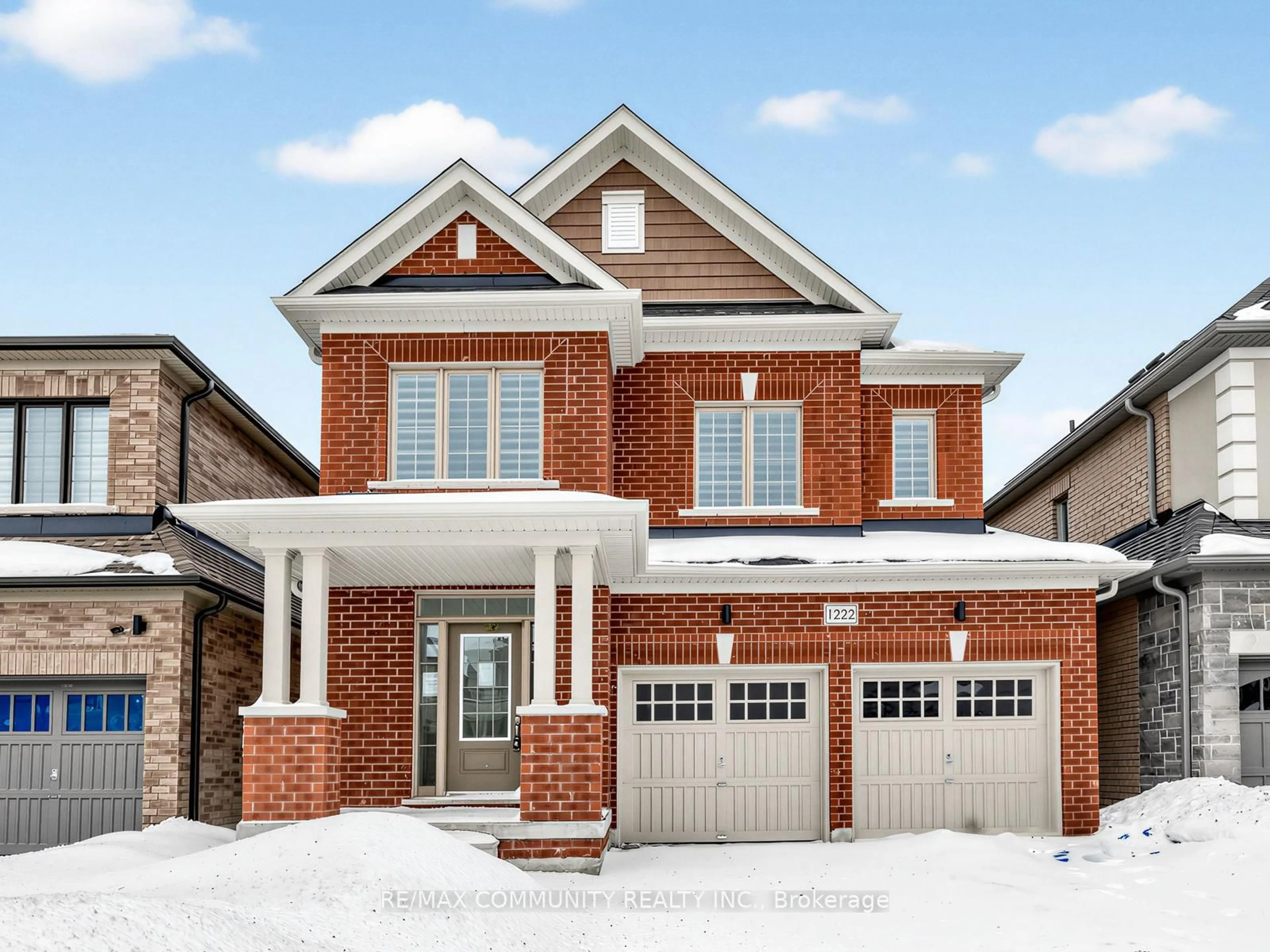 Home with brick exterior material, street for 1222 Shankel Rd, Oshawa Ontario L1K 3G2