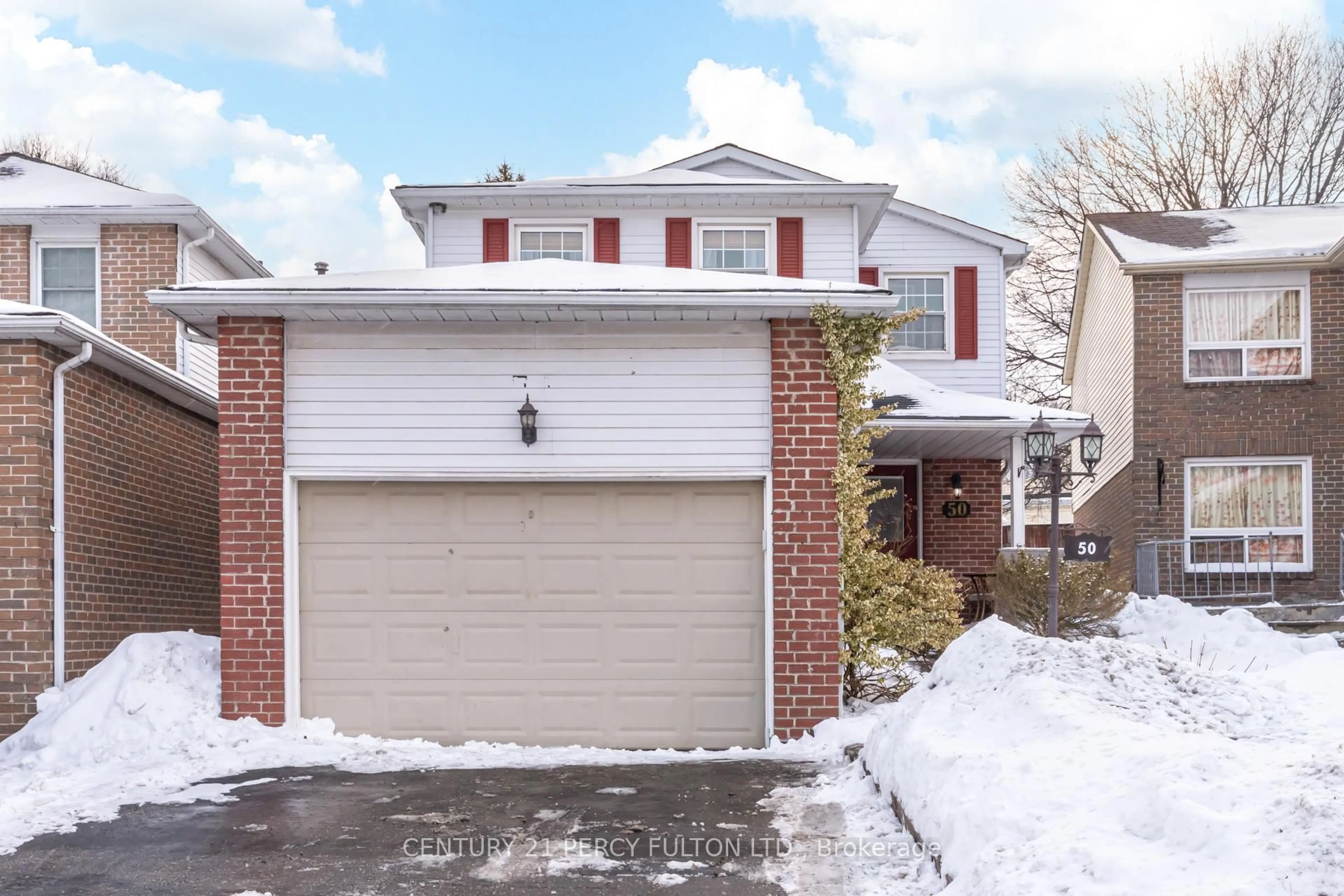 Home with brick exterior material, street for 50 Angus Dr, Ajax Ontario L1S 5C3