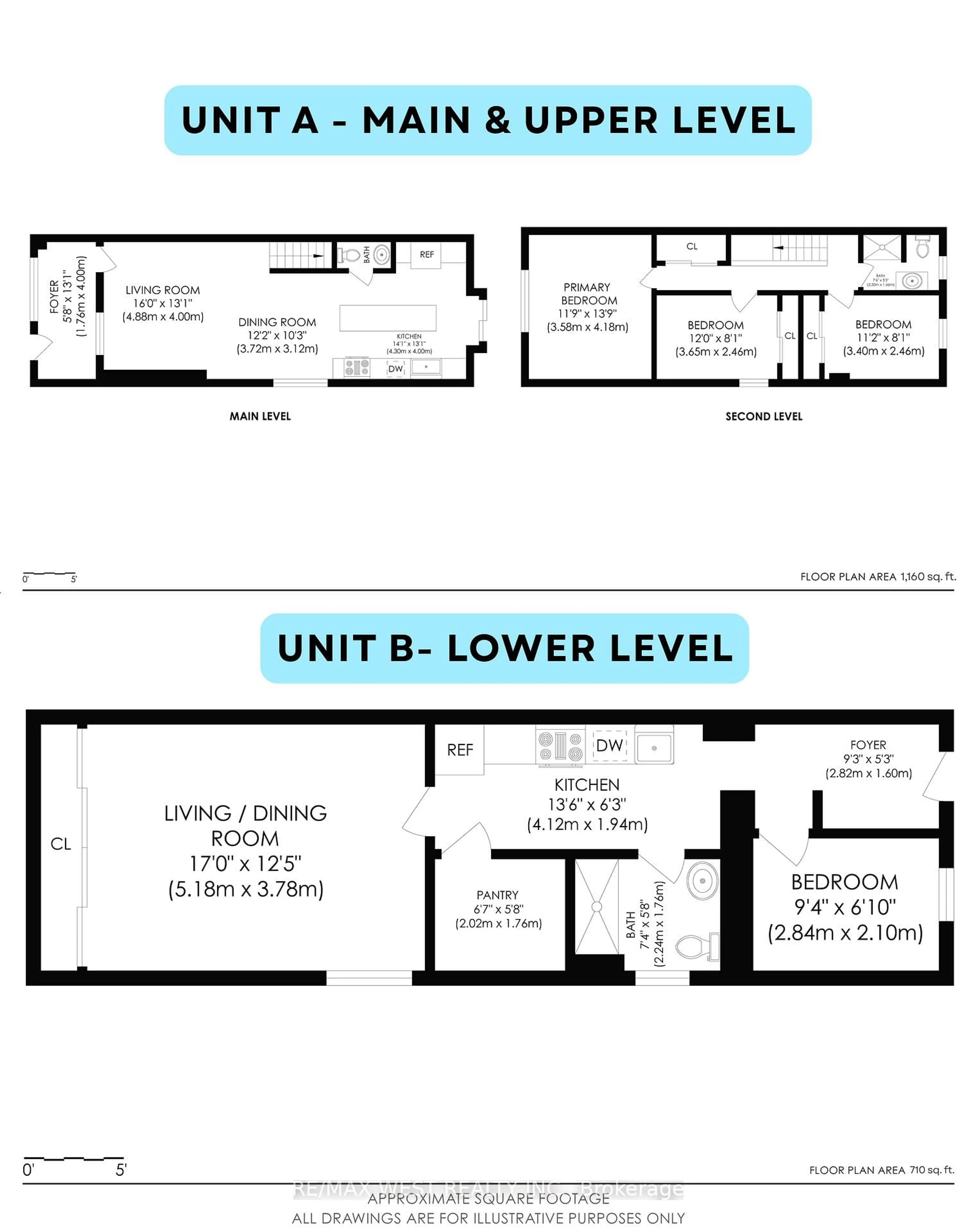 Floor plan for 902 Woodbine Ave, Toronto Ontario M4C 4B5