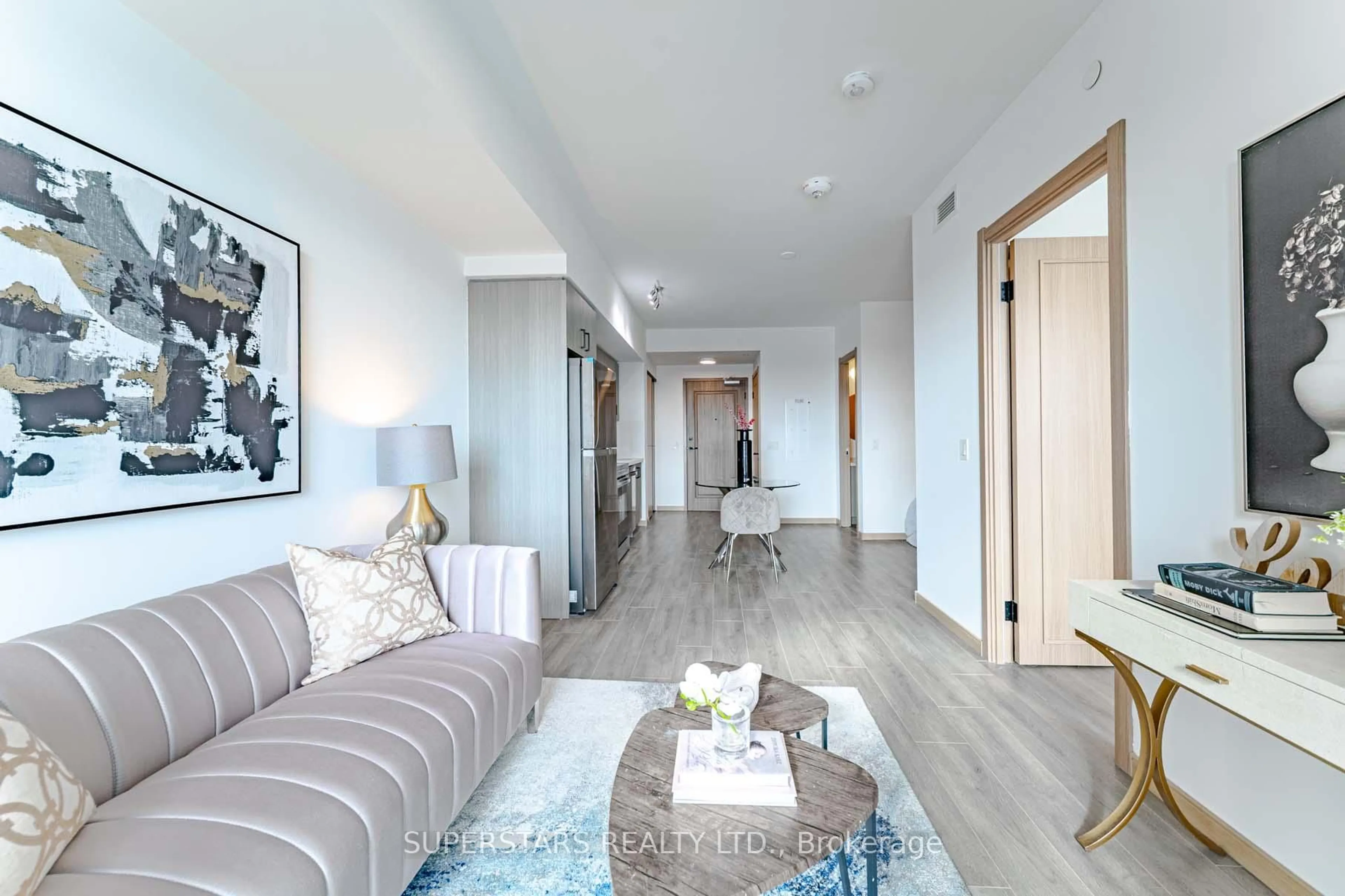 Living room with furniture, unknown for 3429 Sheppard Ave #805, Toronto Ontario M1T 0C2