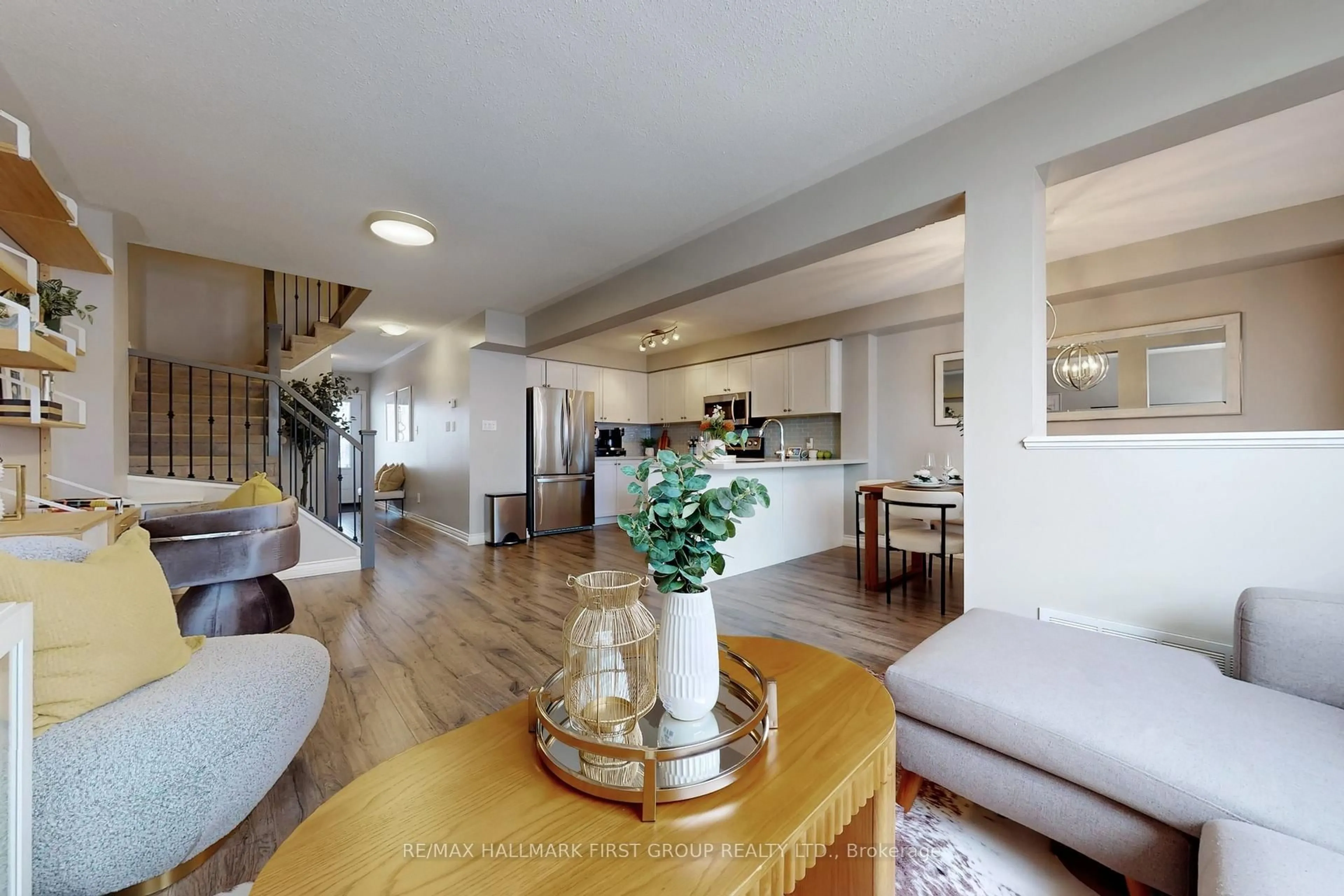 Living room with furniture, unknown for 164 Lady May Dr, Whitby Ontario L1R 3M4