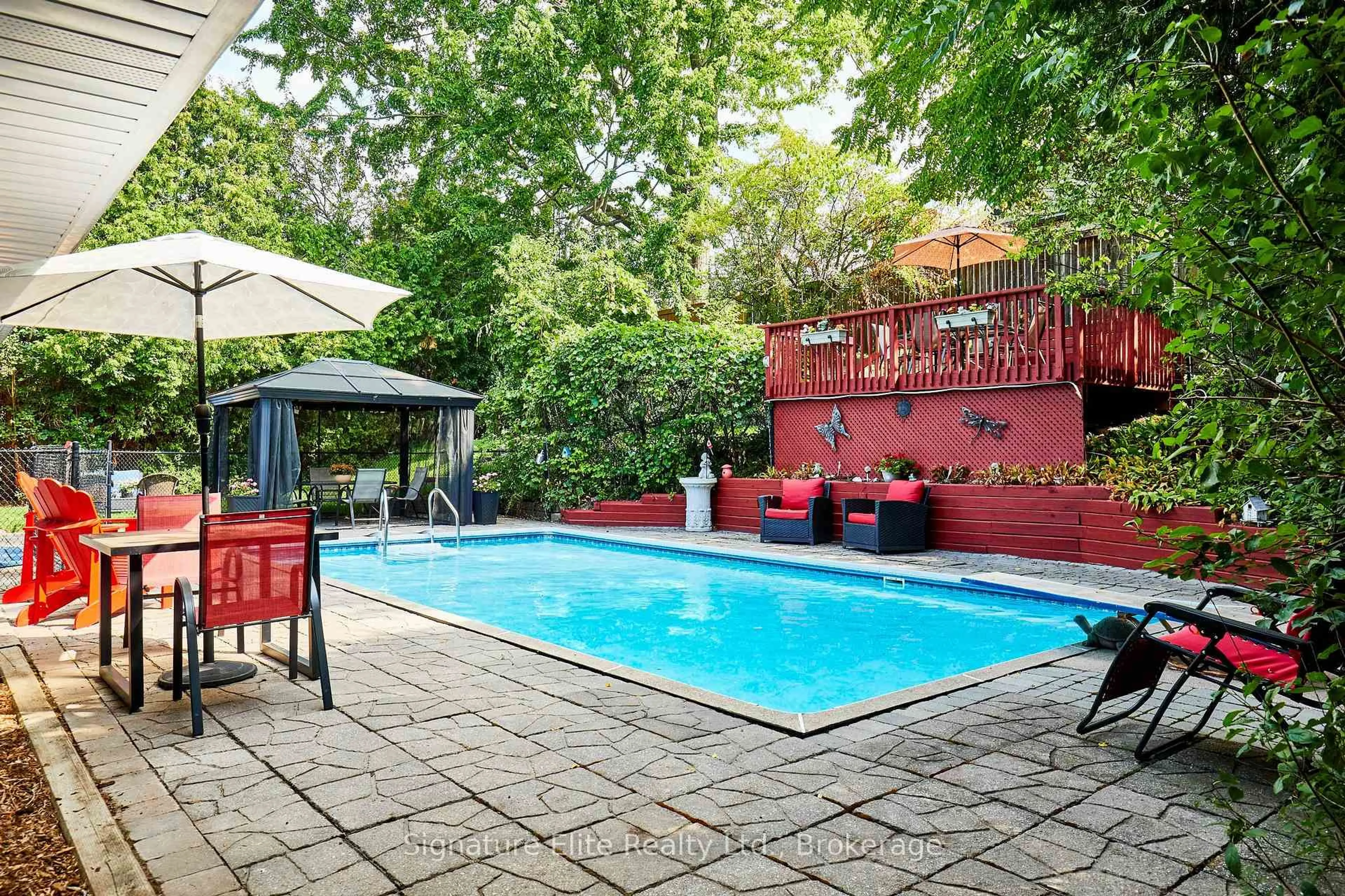 Pool for 121 Meadow Cres, Whitby Ontario L1N 3J5