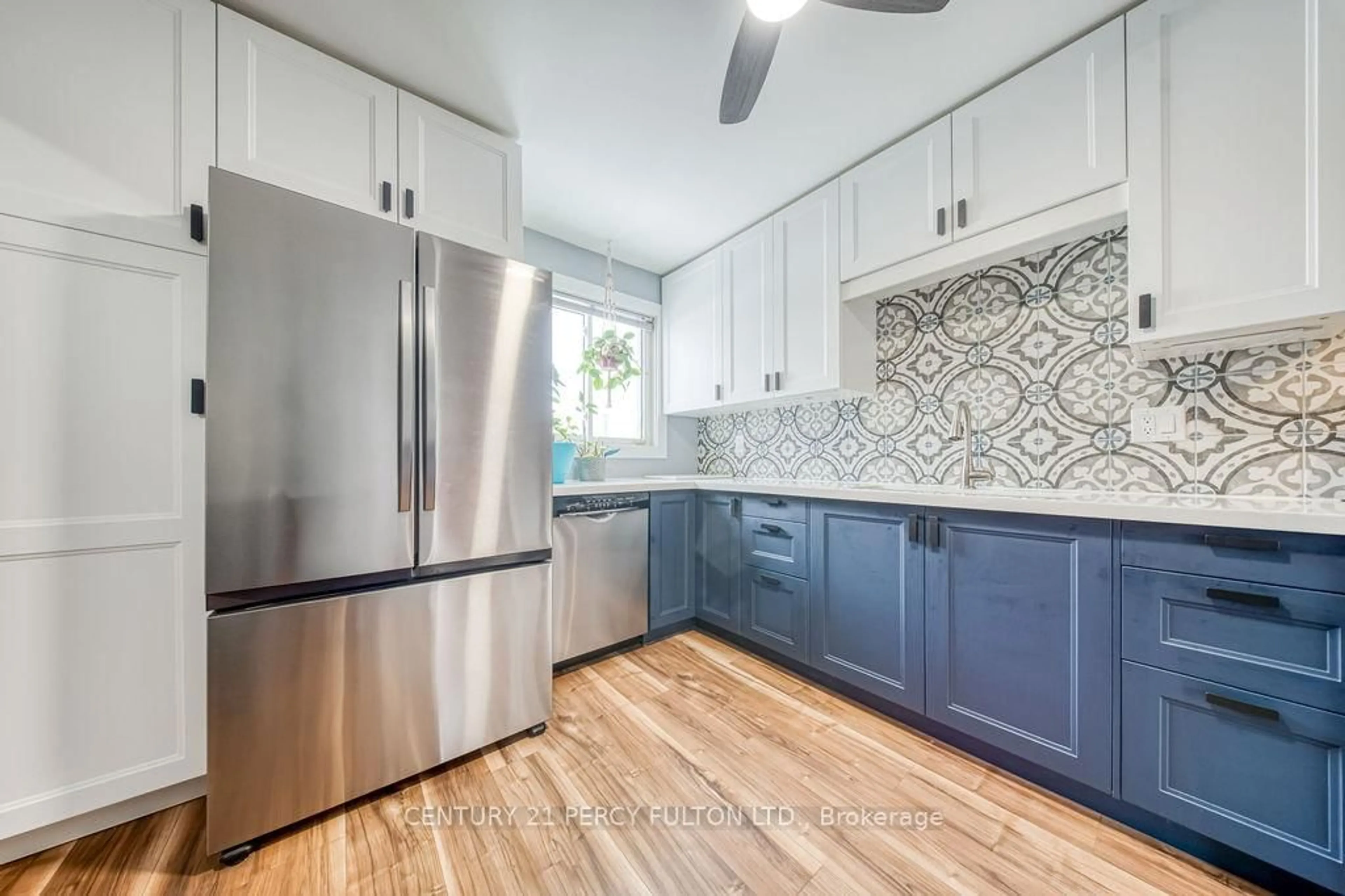 Contemporary kitchen, ceramic/tile floor for 1331 Glenanna Rd #56, Pickering Ontario L1V 2Y4