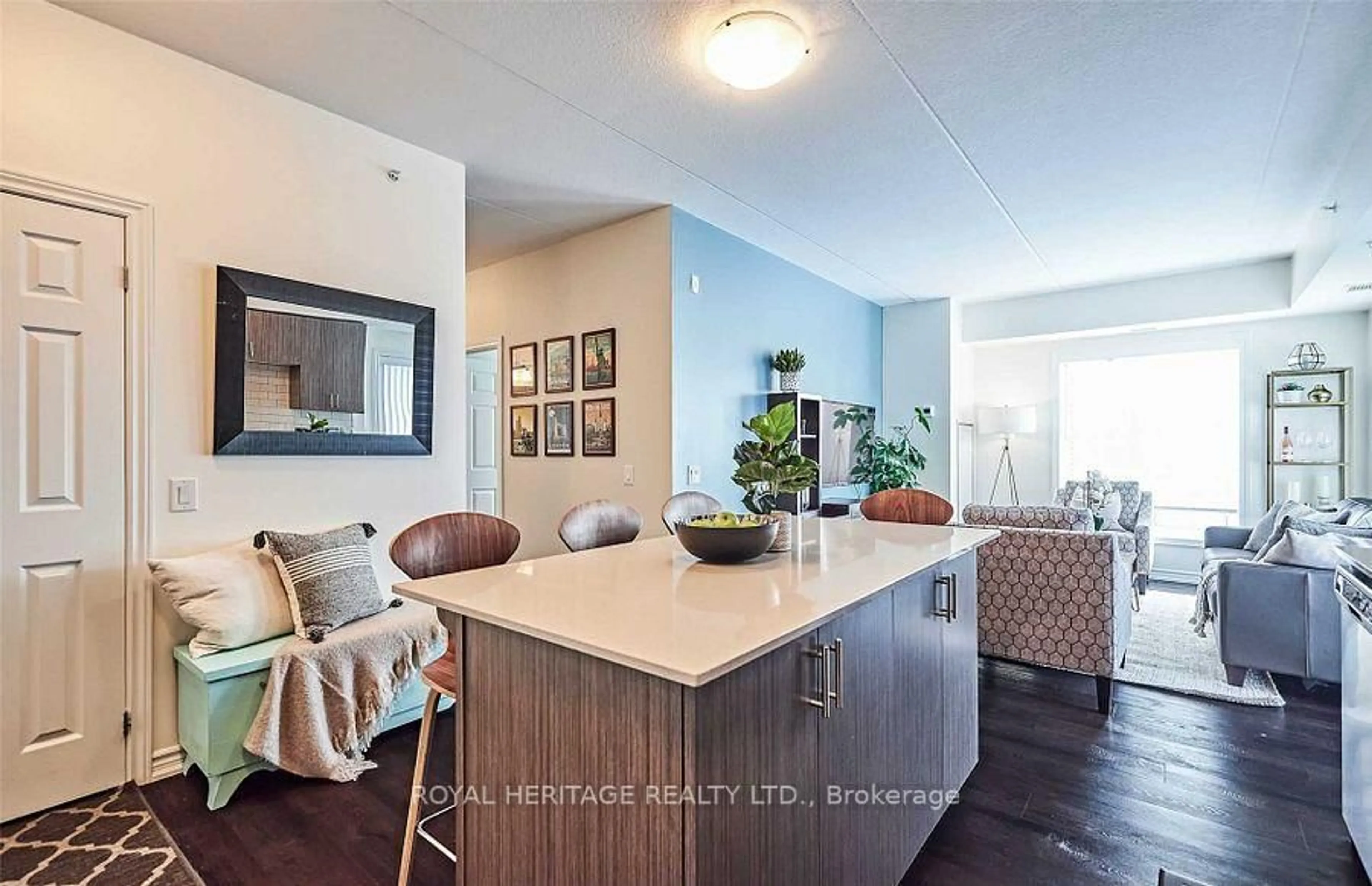 Open concept kitchen, unknown for 290 Liberty St #209, Clarington Ontario L1C 0V5