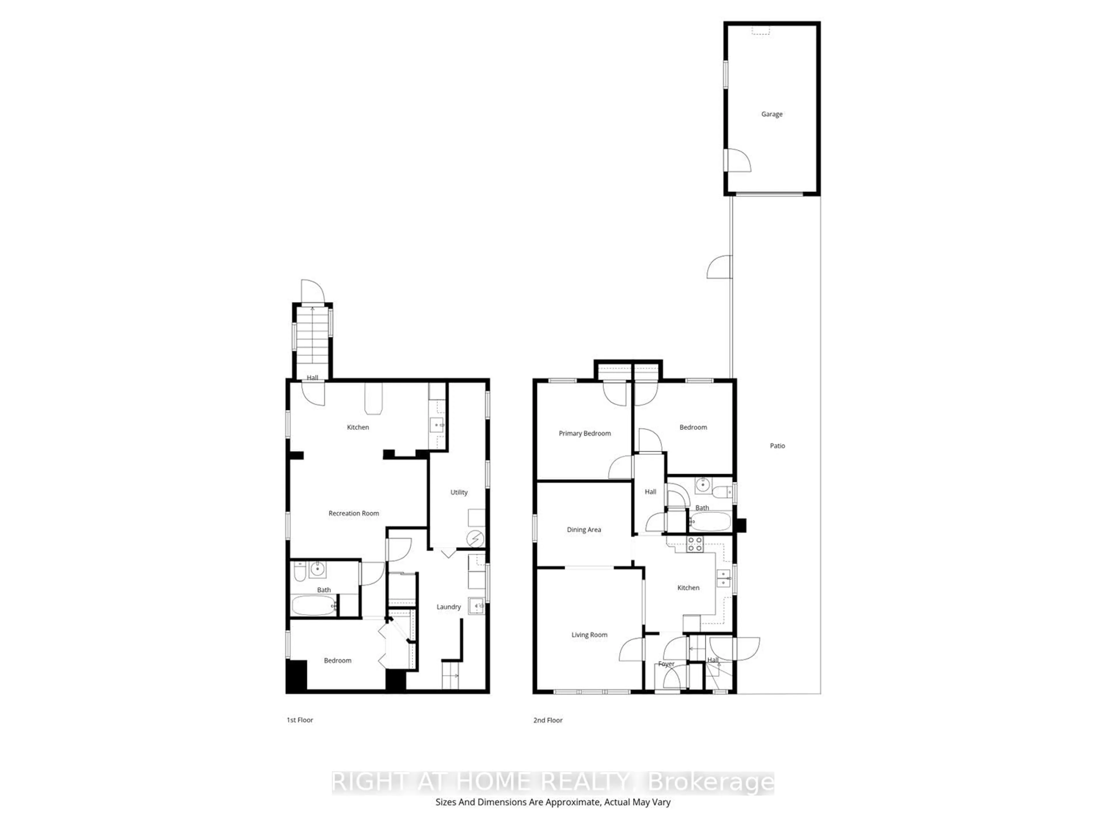 Floor plan for 56 Cadillac Ave, Oshawa Ontario L1G 6B7